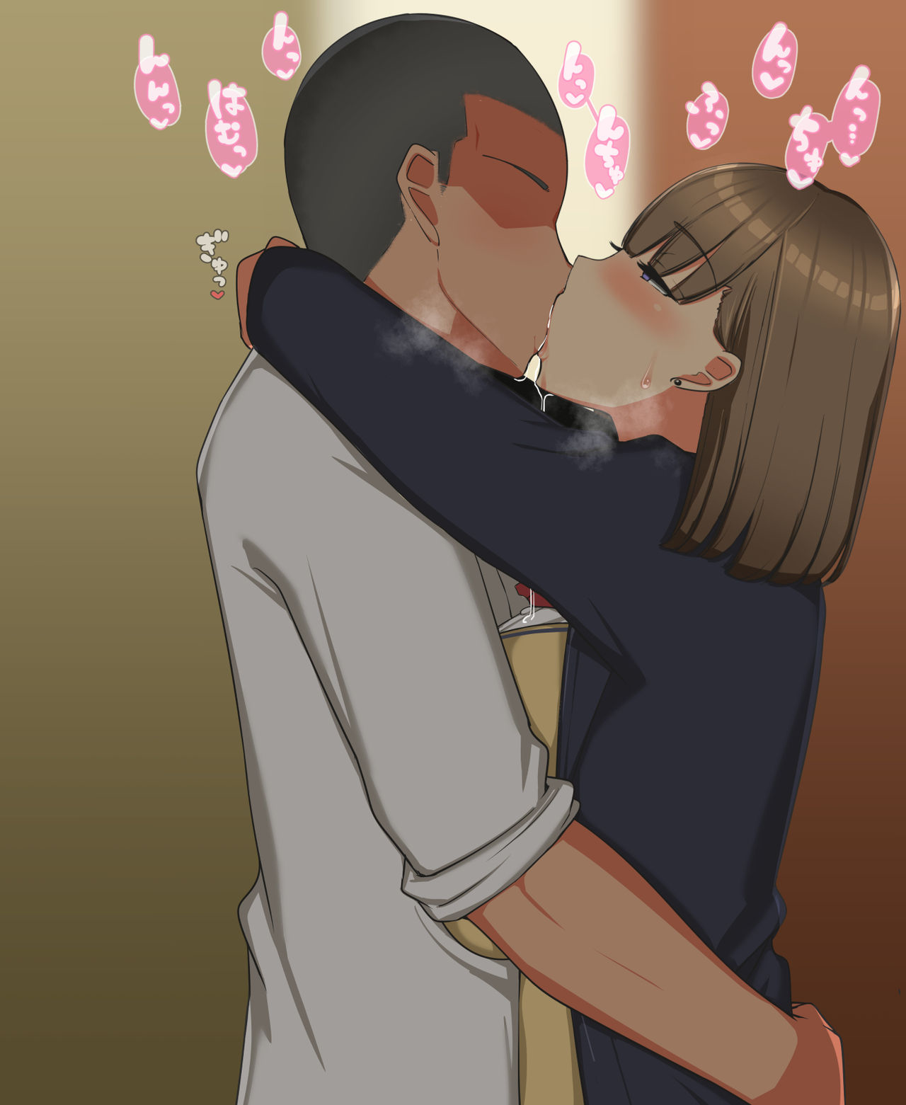 NTR寝取られ漫画：チン小彼氏が彼女を友達に寝取られて見守る - Image 139