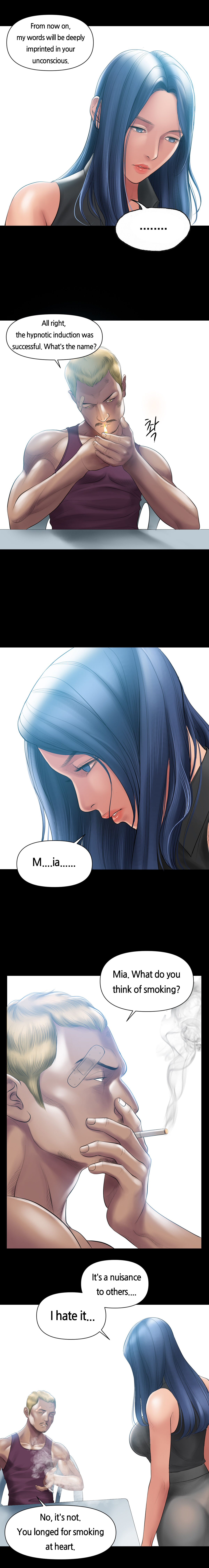 Hypnotische Zigarettenrauch verwandelt busige Anwältin in geile Hündin - Image 36