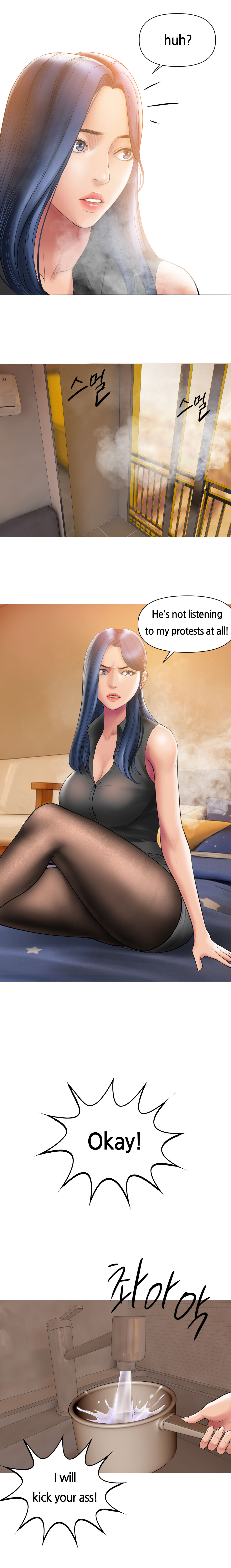 Hypnotische Zigarettenrauch verwandelt busige Anwältin in geile Hündin - Image 43