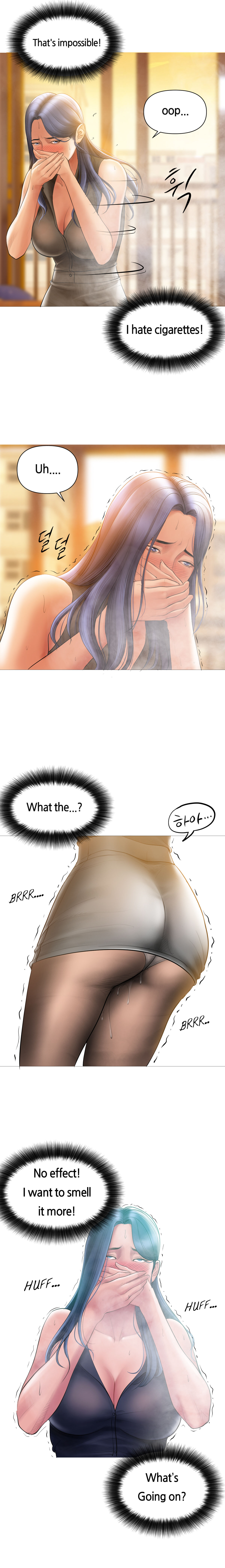 Hypnotische Zigarettenrauch verwandelt busige Anwältin in geile Hündin - Image 46