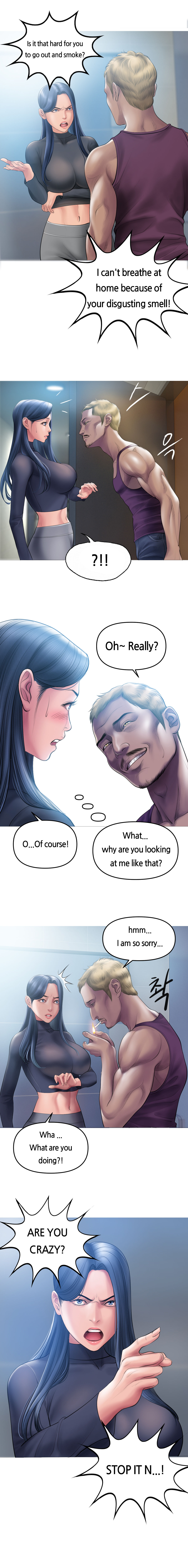 Hypnotische Zigarettenrauch verwandelt busige Anwältin in geile Hündin - Image 59