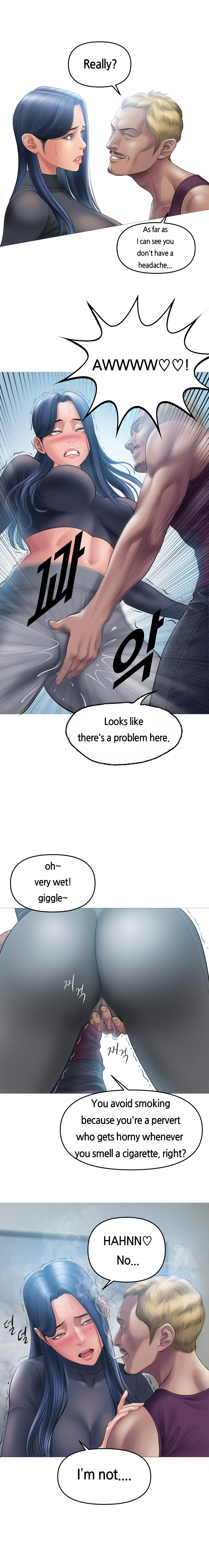 Hypnotische Zigarettenrauch verwandelt busige Anwältin in geile Hündin - Image 61