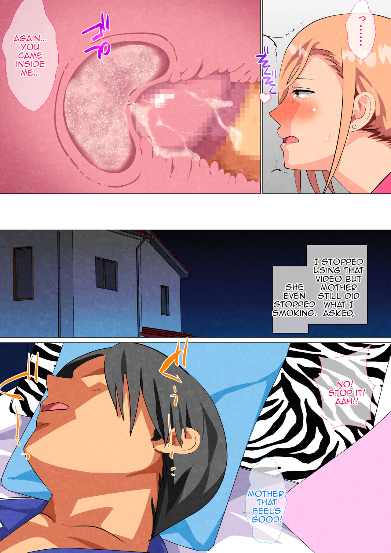 Ex-delinquente mãe, fraqueza descoberta pelo filho - Image 48