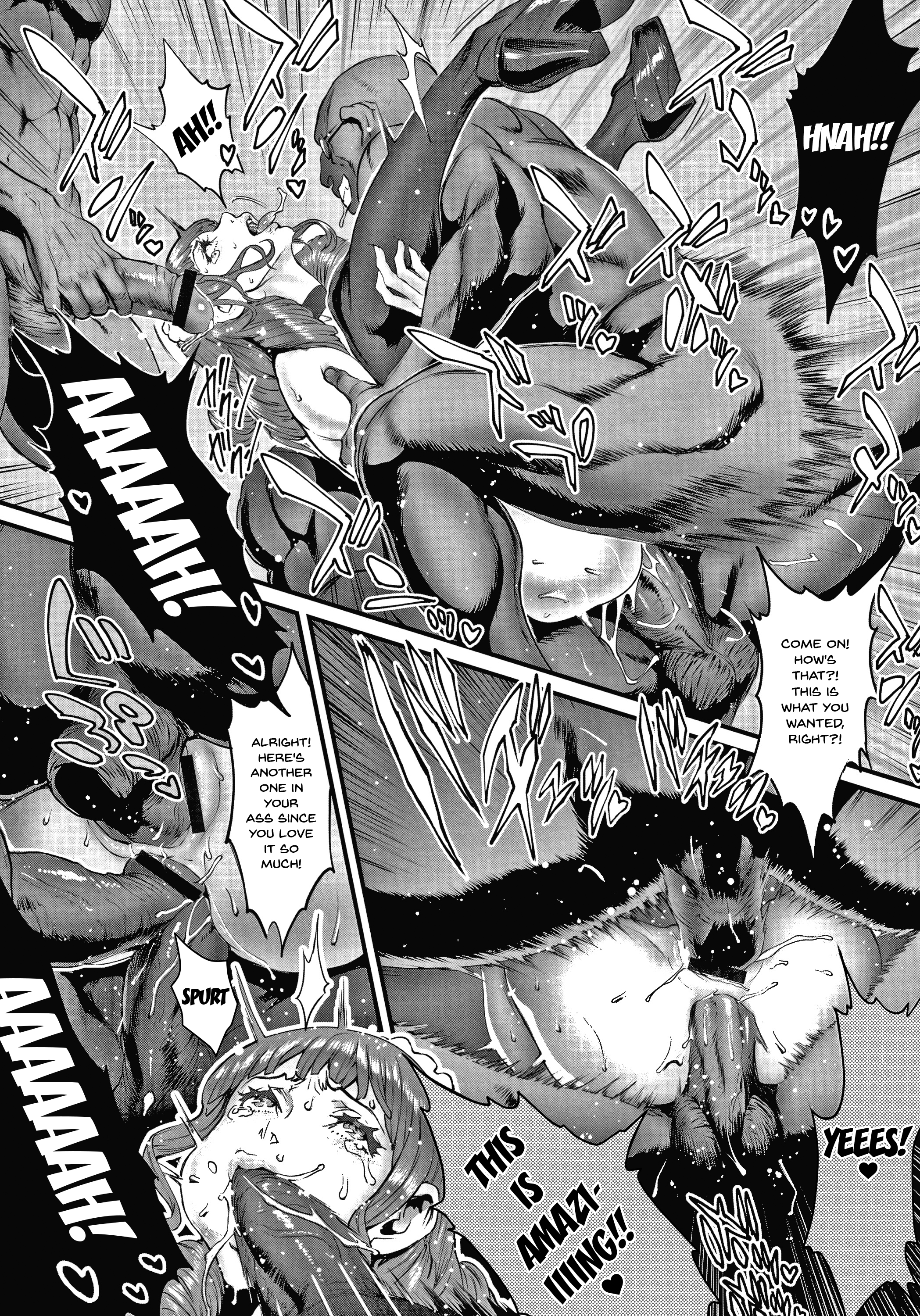 فتيات الأمازون الشهيات يصطدن حيوانات المحارب المنوية - Image 65