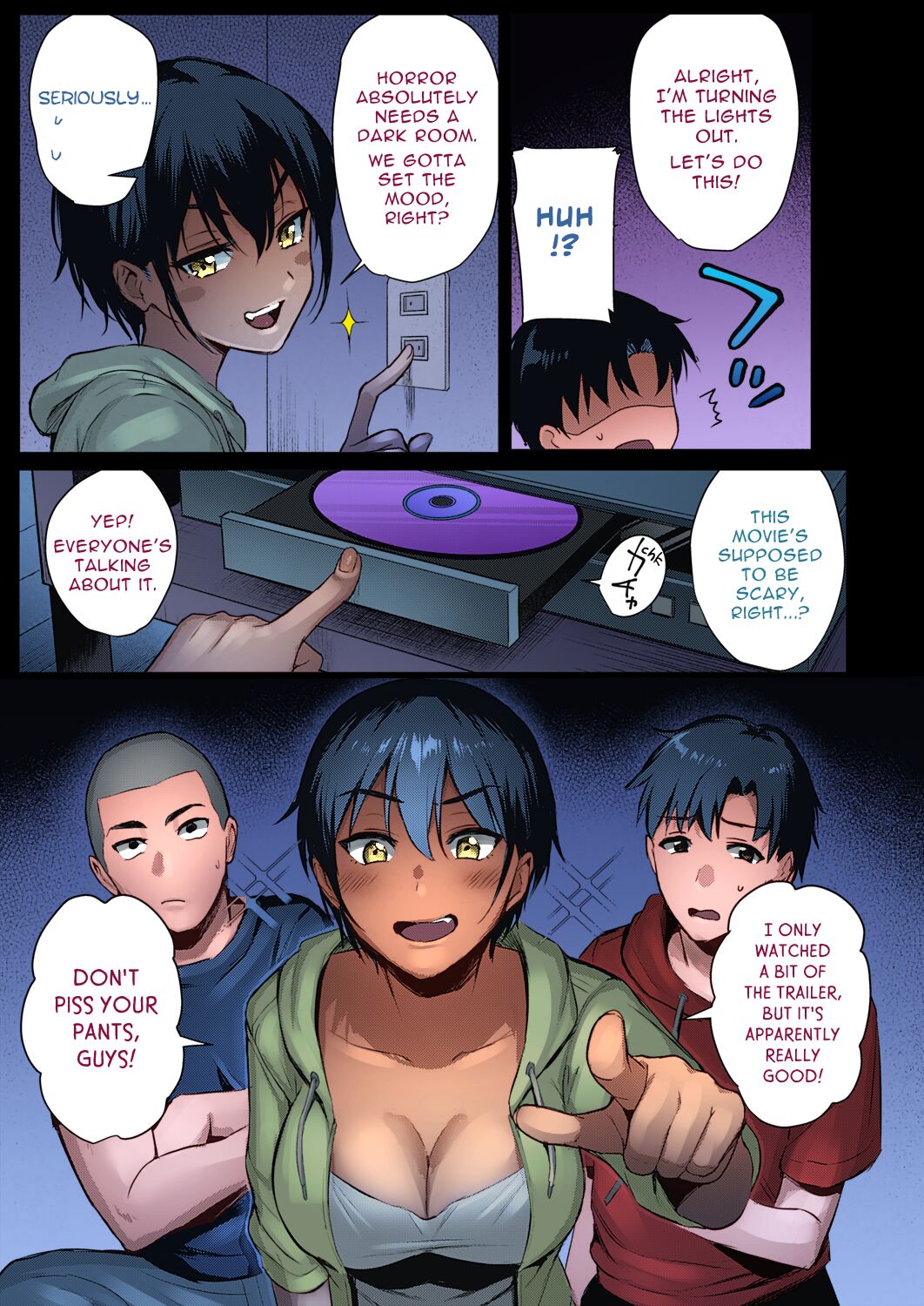 عذراء مراهقة هنتاي ثلاثي مع صديقين - Image 7