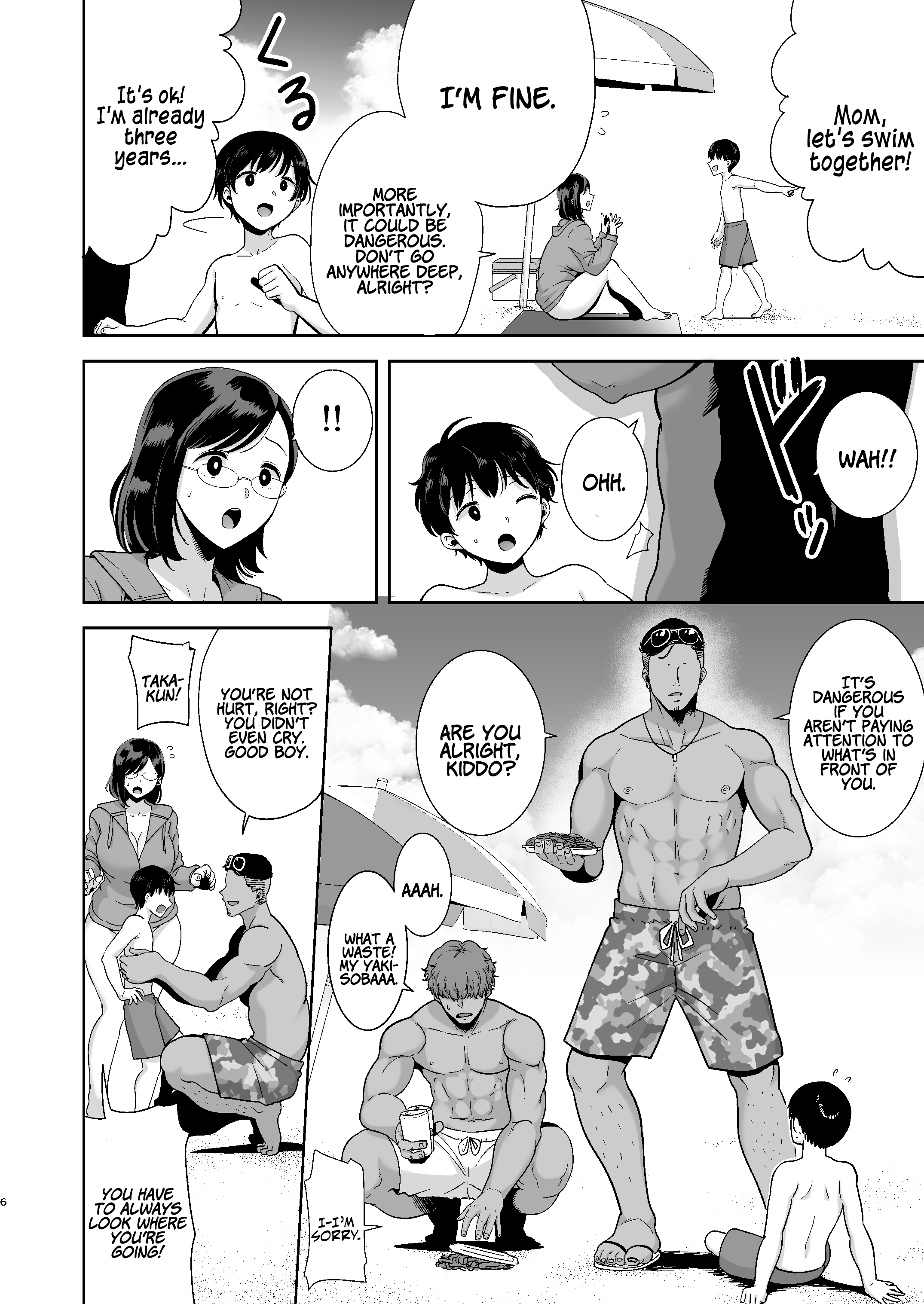 Praia NTR: dona-de-casa fode com dois playboys musculosos - Image 5