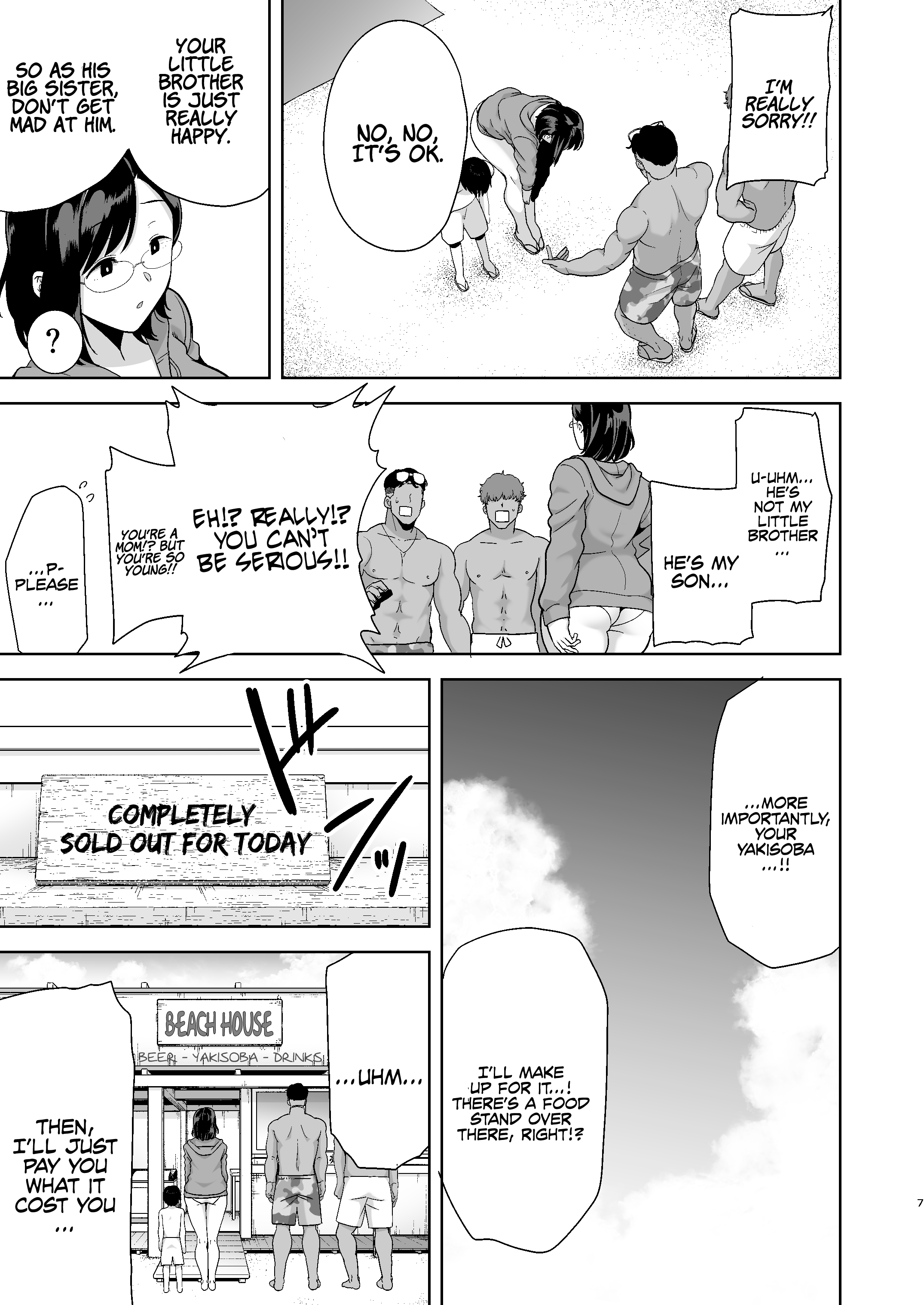 Praia NTR: dona-de-casa fode com dois playboys musculosos - Image 6