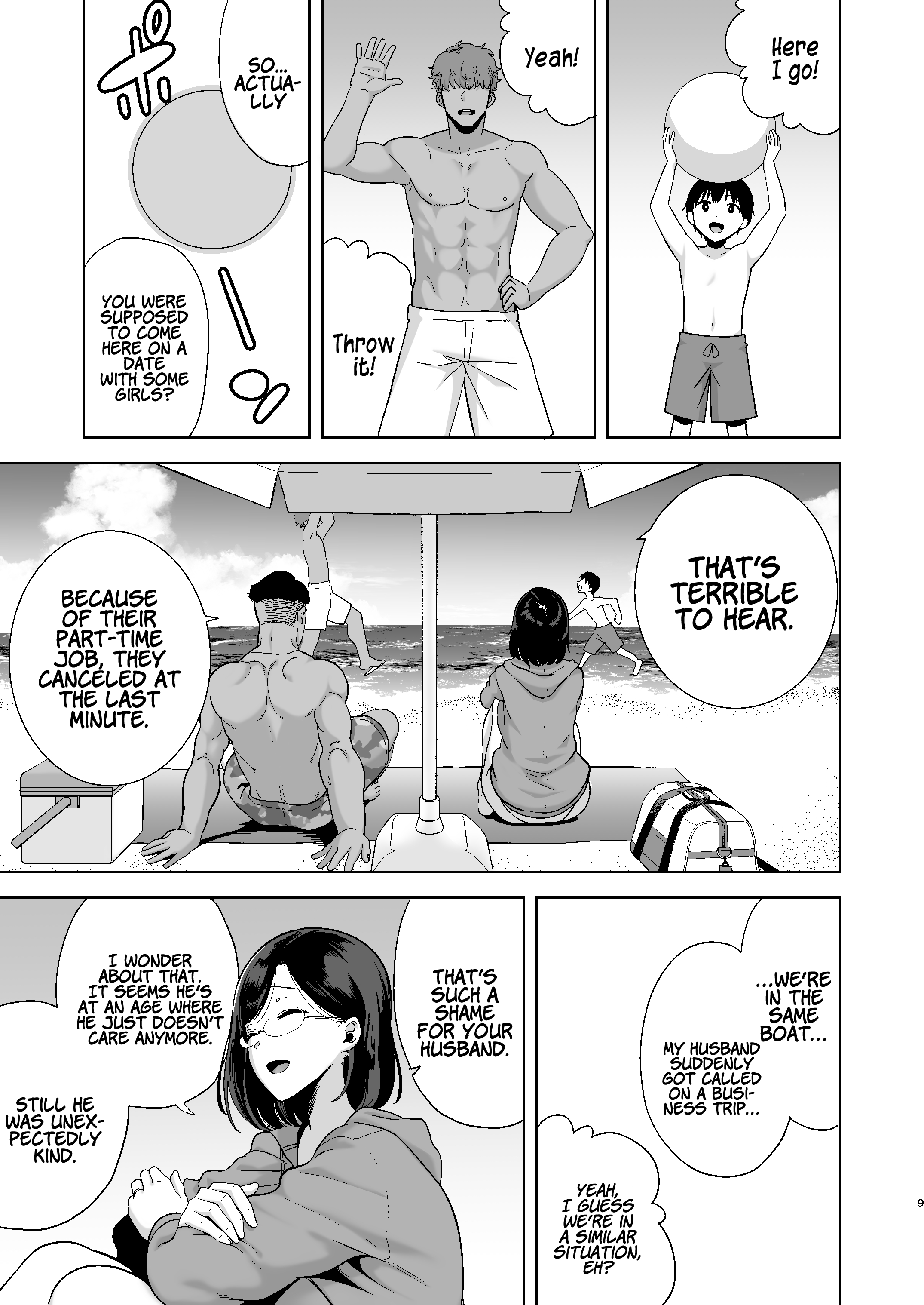 Praia NTR: dona-de-casa fode com dois playboys musculosos - Image 8