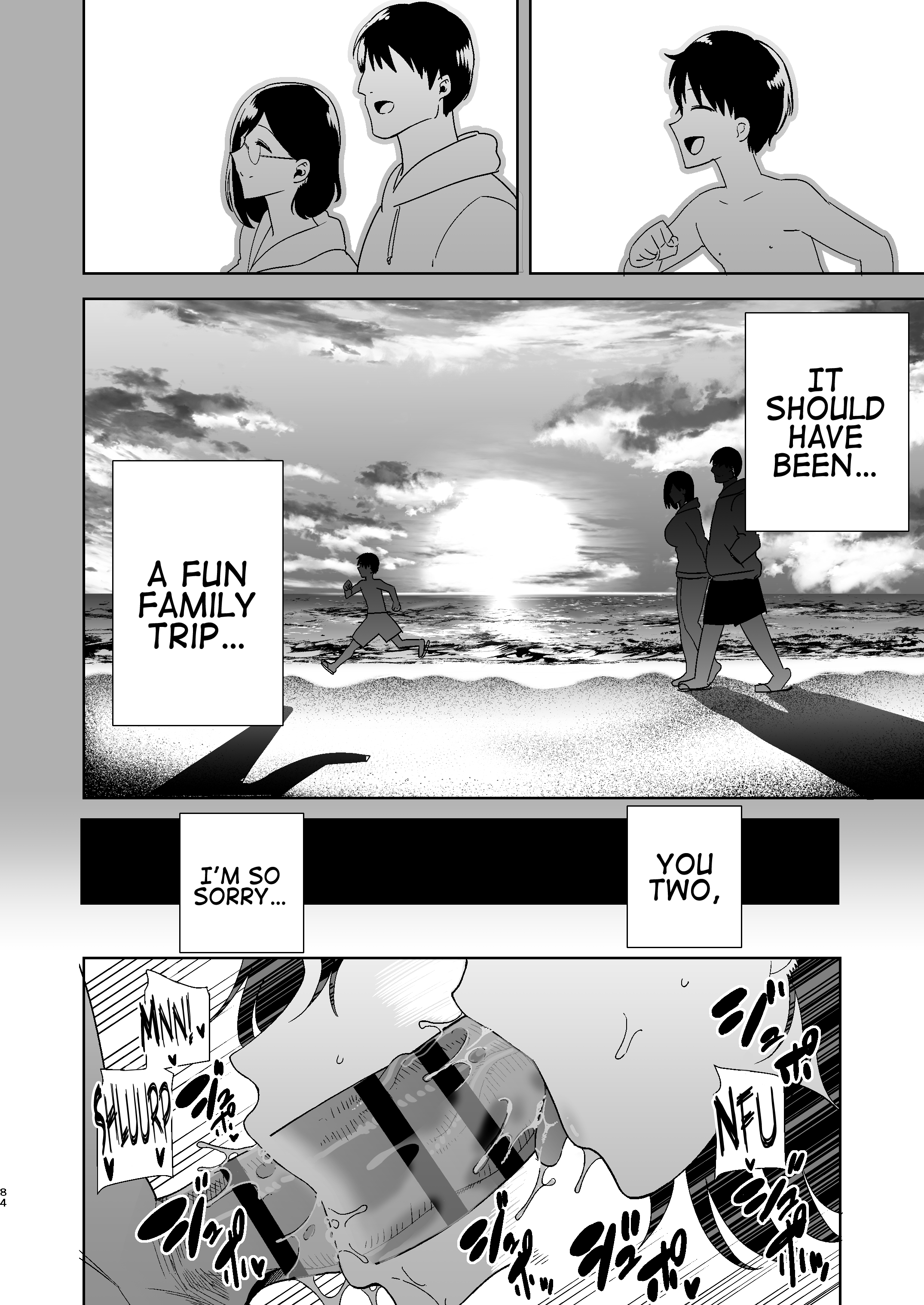 Praia NTR: dona-de-casa fode com dois playboys musculosos - Image 83