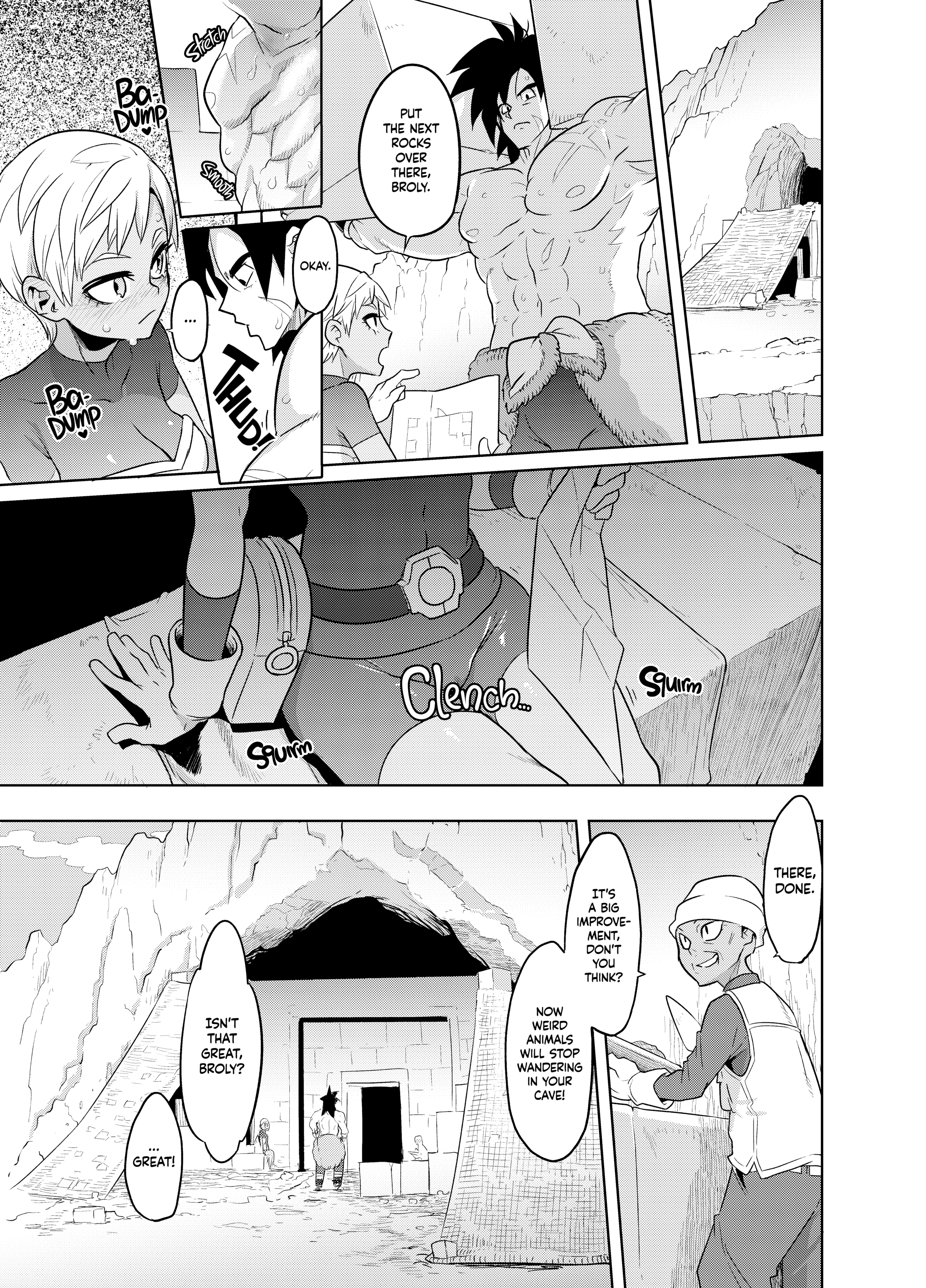 Super-Litschisaft – Brolys Super-Saiyajin-Schwanz rammt Cheelai - Image 4