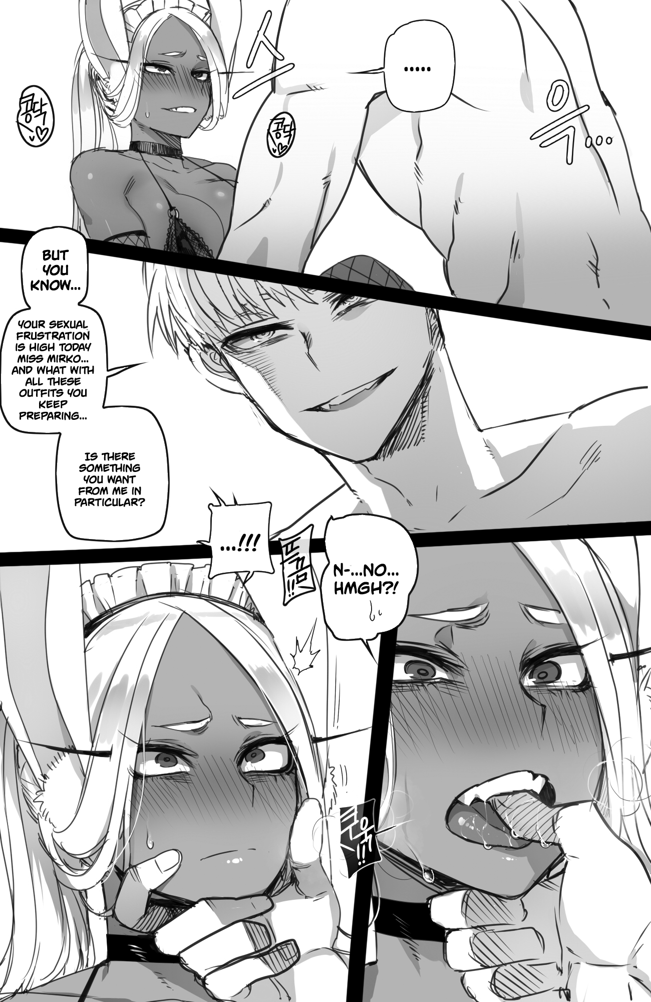 Развратная супергероиня-крольчиха хочет пушистый кремпай - Image 24