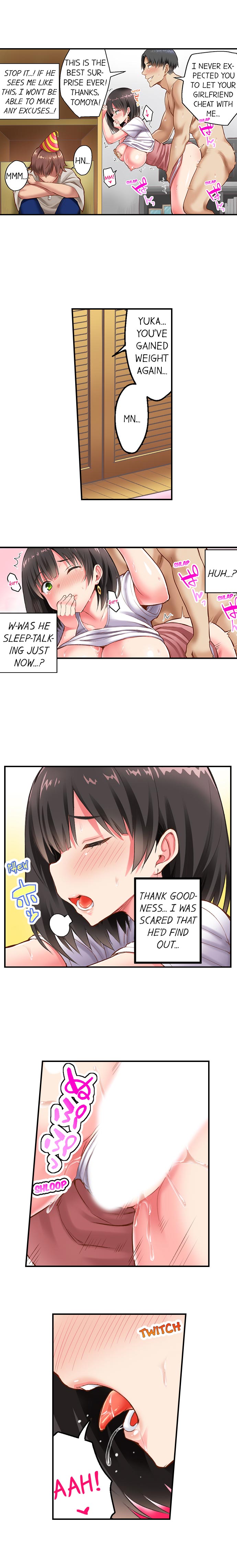 NTR surprise ! Petite amie bustée enceinte pendant que le bf se cache - Image 21