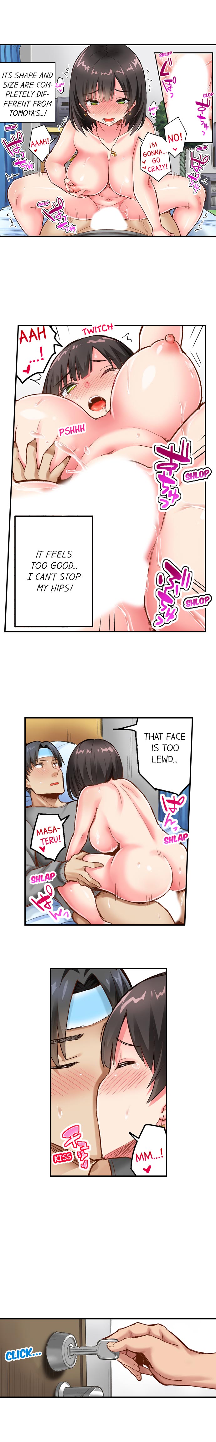 NTR surprise ! Petite amie bustée enceinte pendant que le bf se cache - Image 49