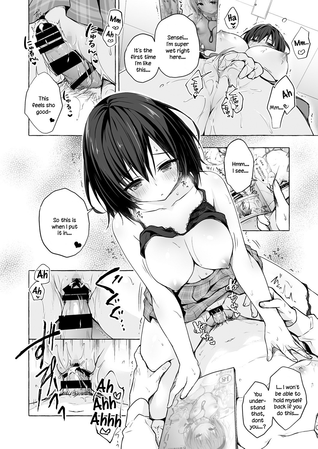 Colegial hentai peituda seduz professor com buceta molhada - Image 10