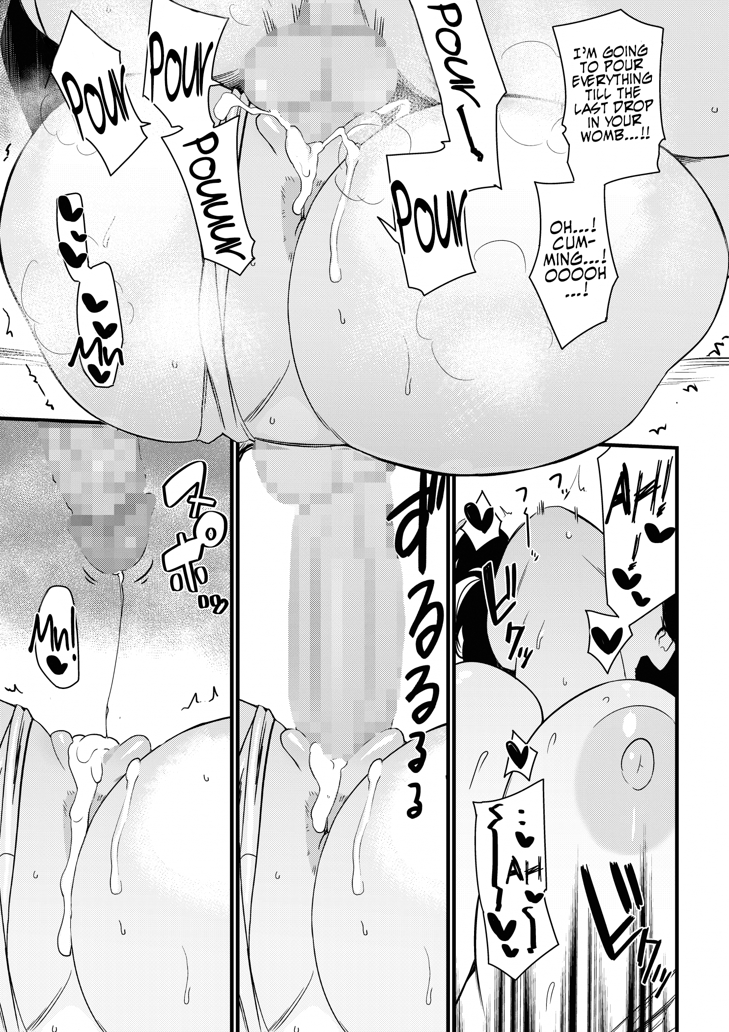 Толстогрудая хентай-MILF трахнута в палатке двумя парнями, пока мужа нет - Image 61