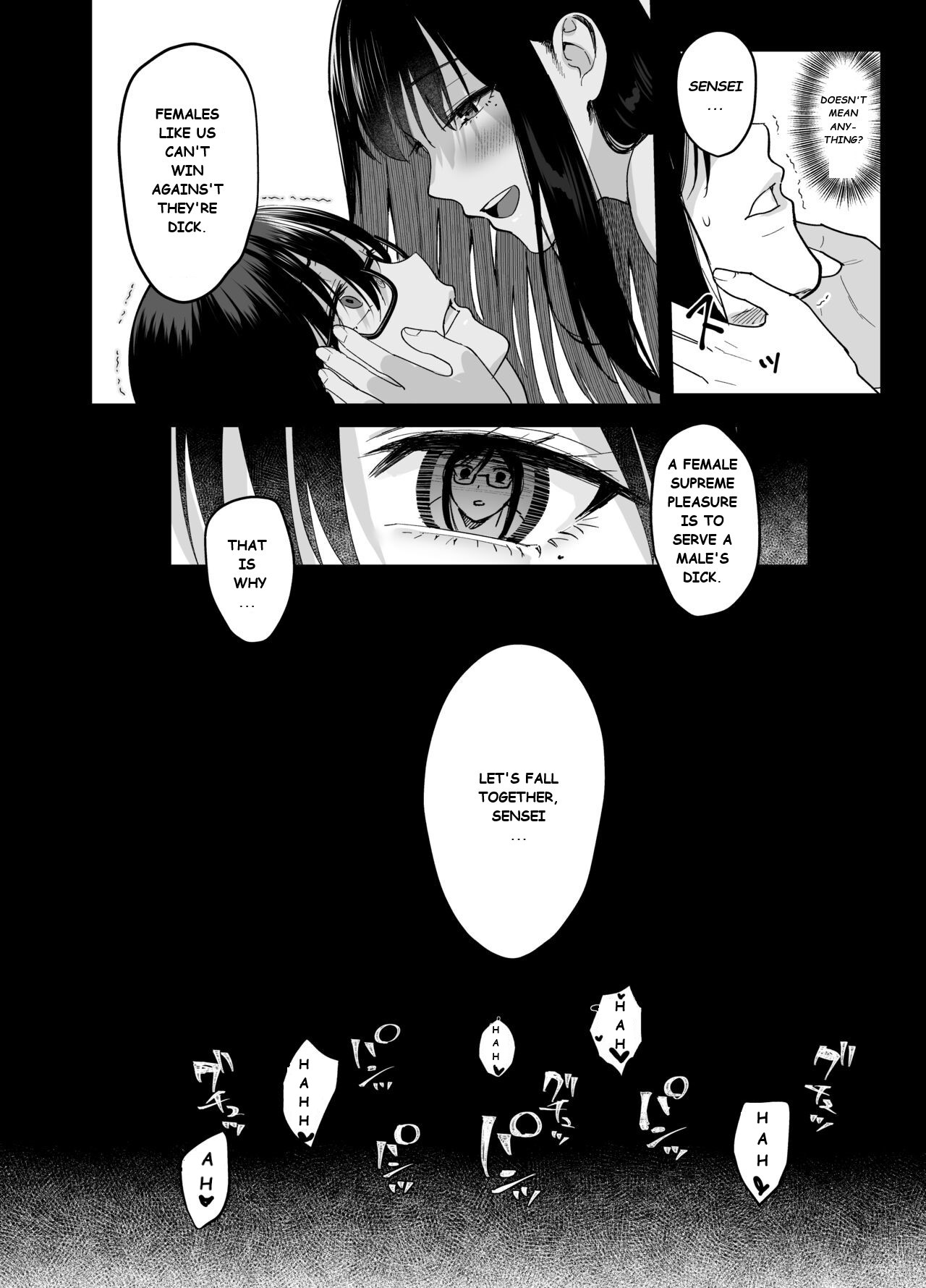 Proviseur enchaîne et éjacule dans une prof salope en bibliothèque - Image 33