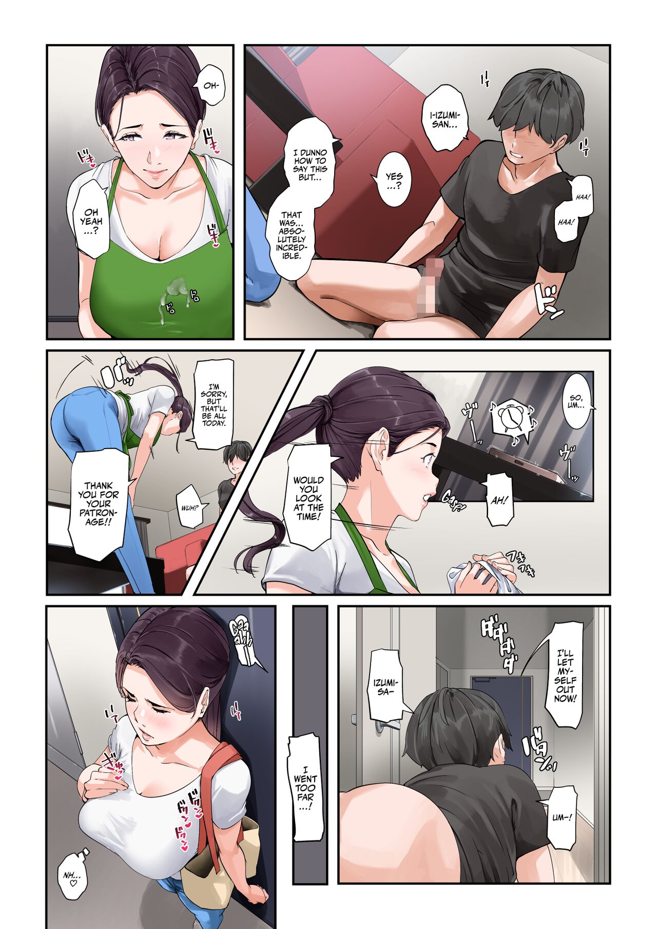 Busige Hentai-MILF reitet den Kunden - Image 13