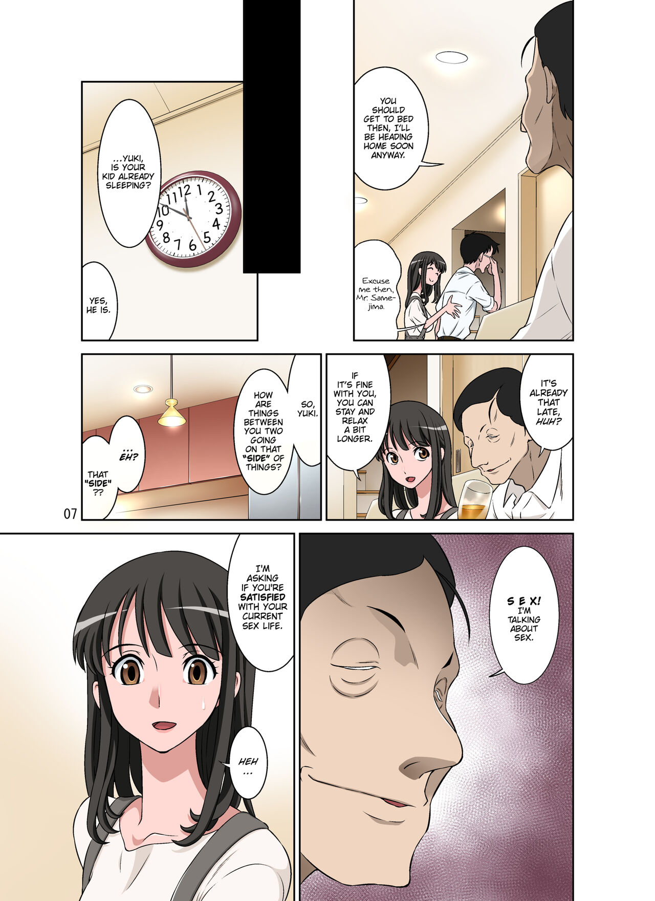 Korrupte Ehefrau und Mutter, vom hässlichen Chef betrogen - Image 6