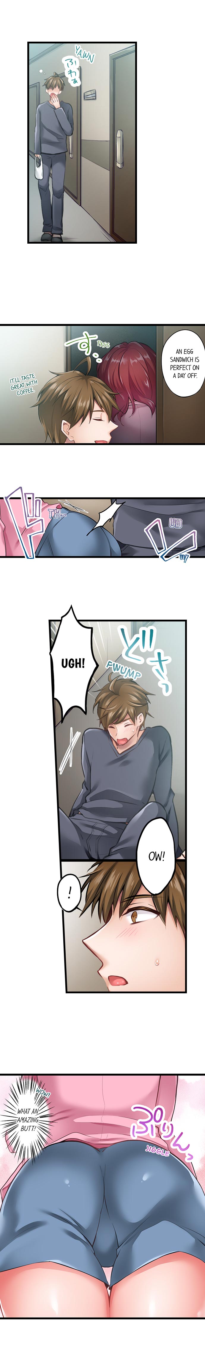 In der Wand steckende Frau vom hilfsbereiten Typen gebumst - Image 3