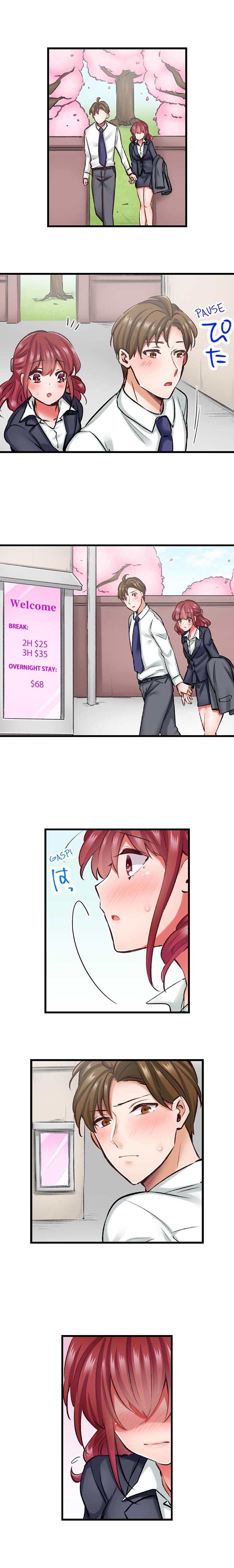 In der Wand steckende Frau vom hilfsbereiten Typen gebumst - Image 100