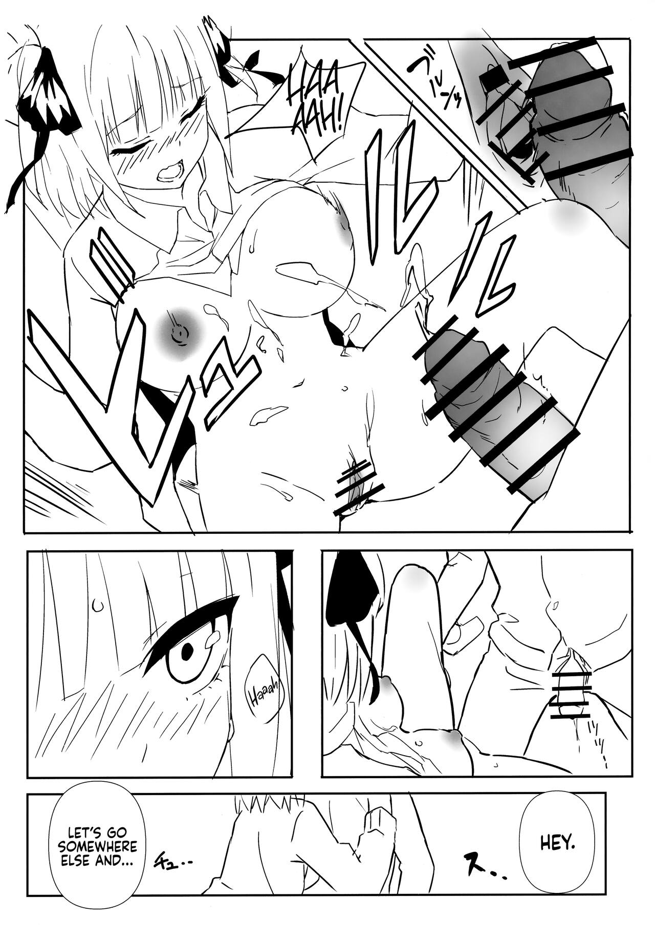 Klebrige Creampie-Spaße mit fünf Schulmädchen im Hentai-Harem - Image 28