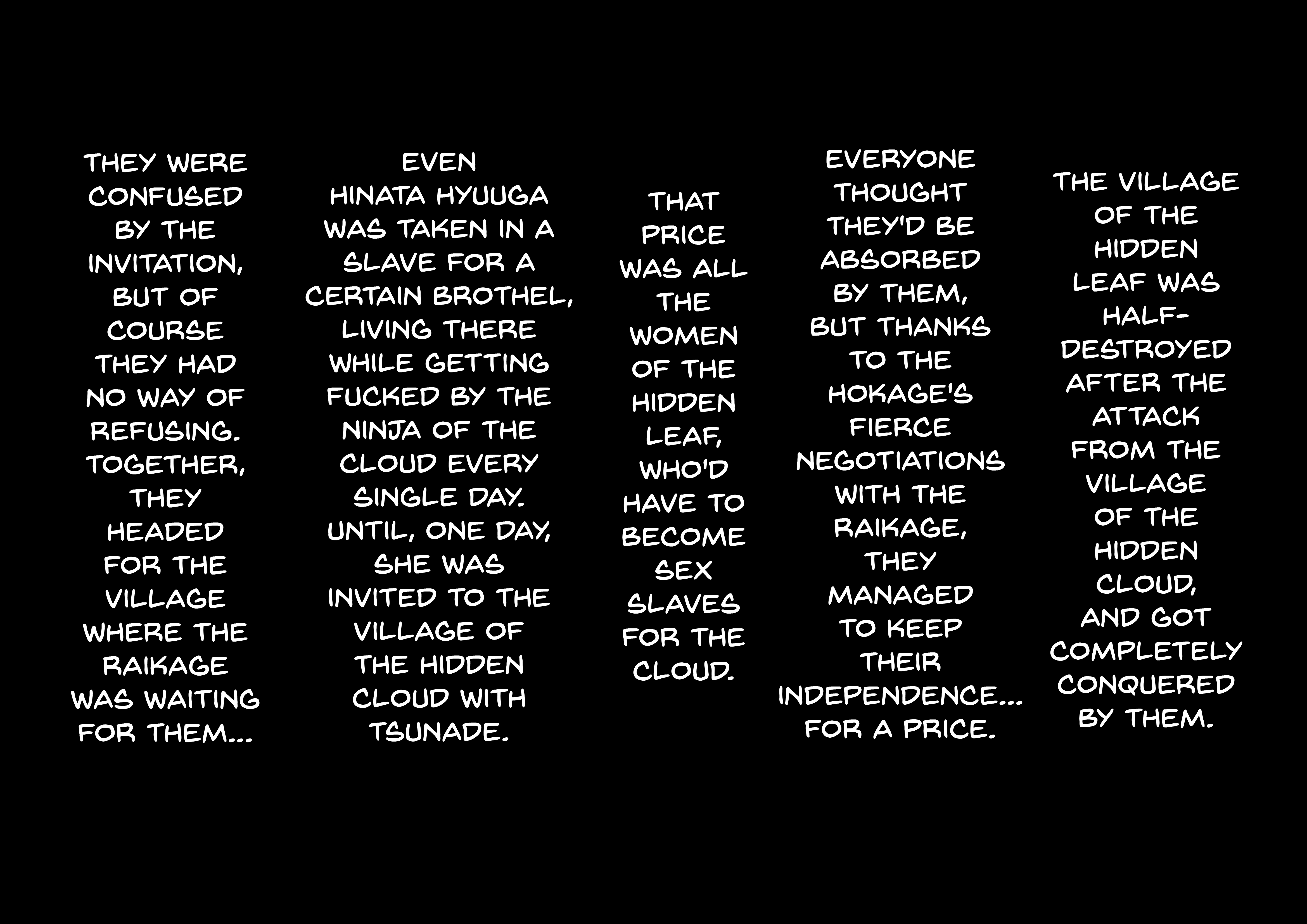 Die dickbusigen Ficksklaven des Raikage: Ecchi-Comics mit Hinata & Tsunade - Image 2