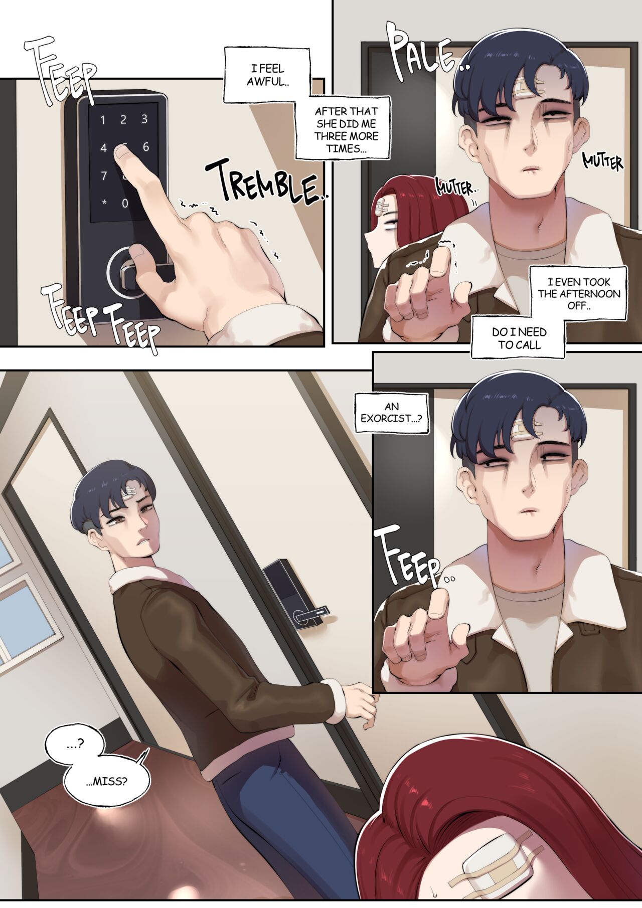 Súcubo vecina de tetas grandes folla a su víctima - Image 6