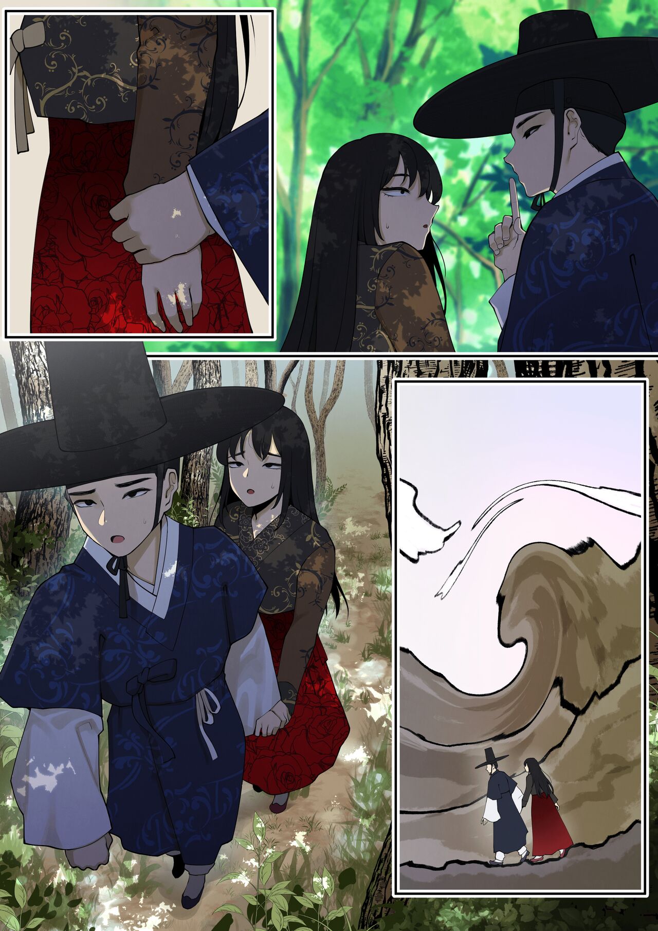 Zorra tetona recibe 2 corridas en su coño calvo - Image 39