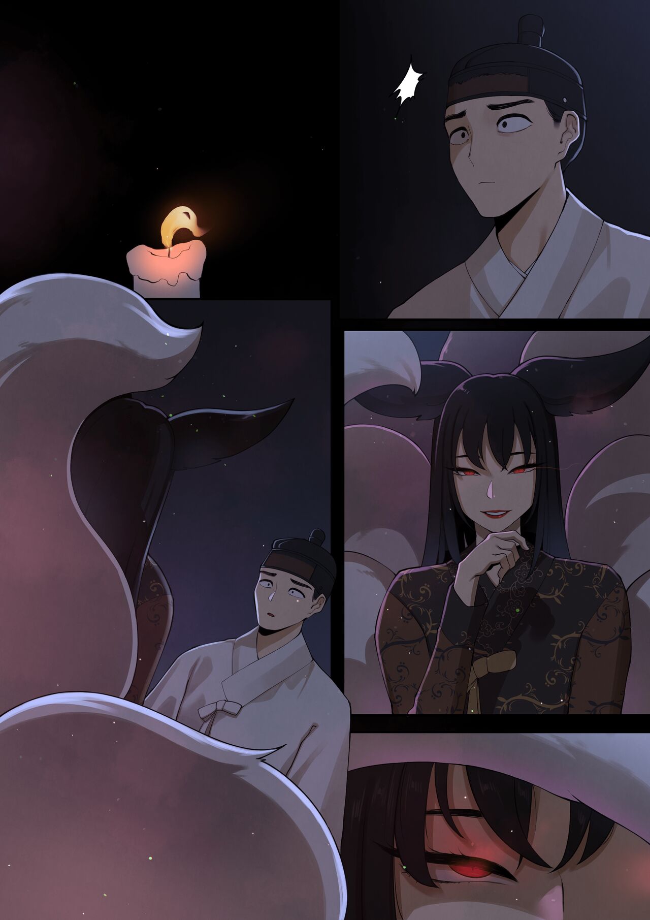 Zorra tetona recibe 2 corridas en su coño calvo - Image 42