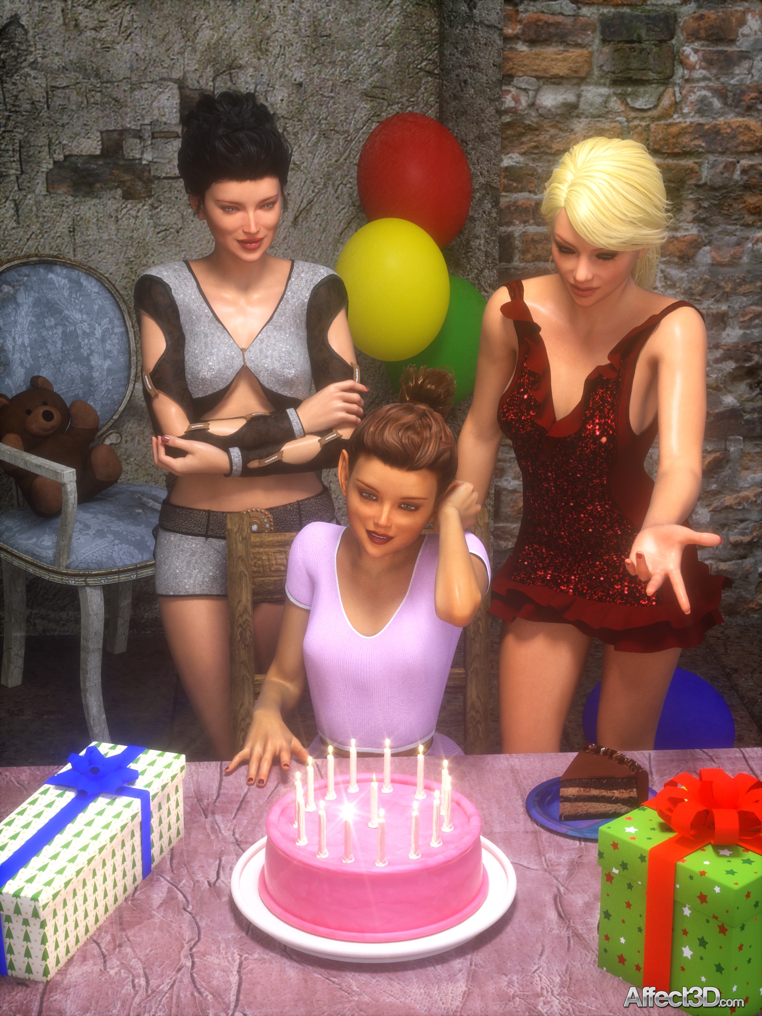 Gremlin pixie babe blows thief ezri’s candle
