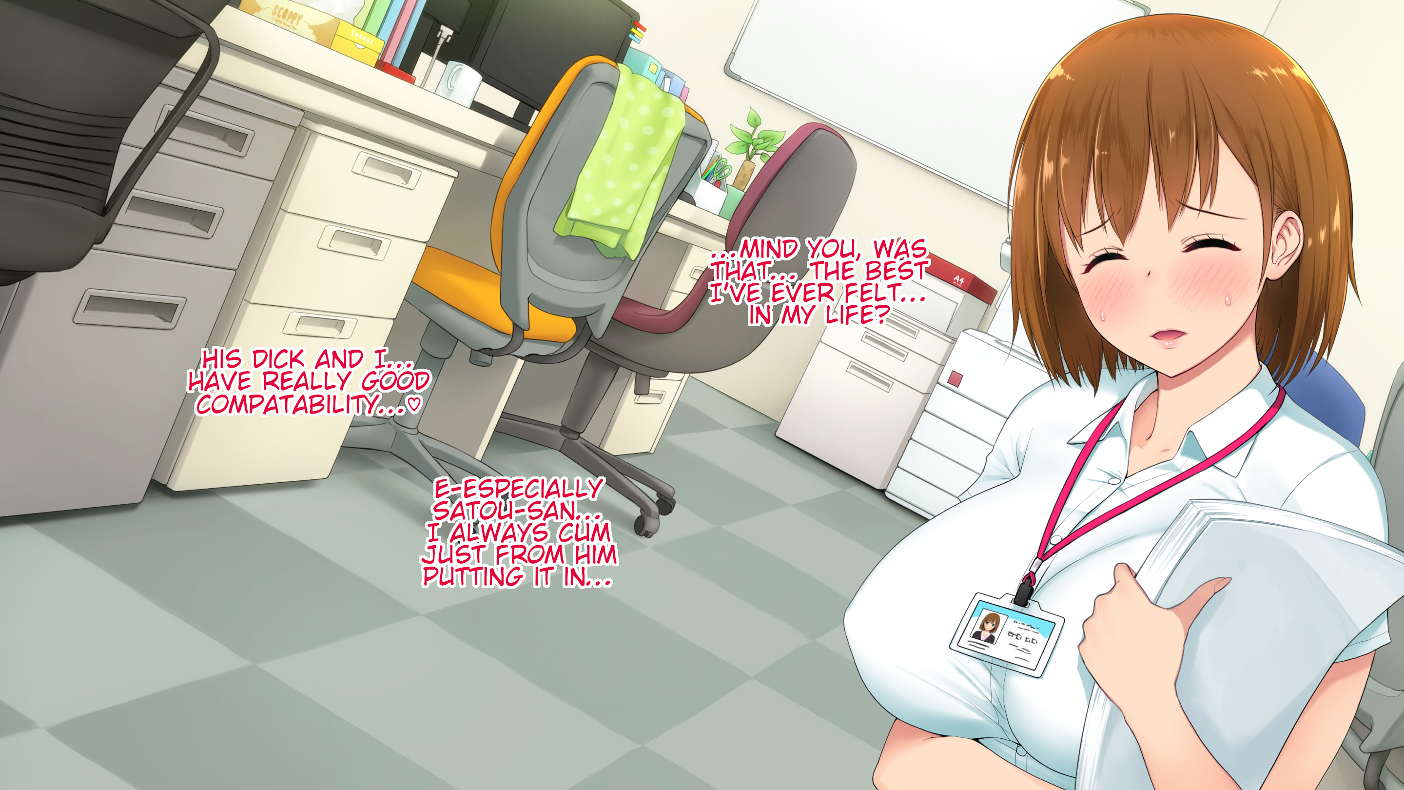 Oficina linda atada y follada como un onahole - Image 4