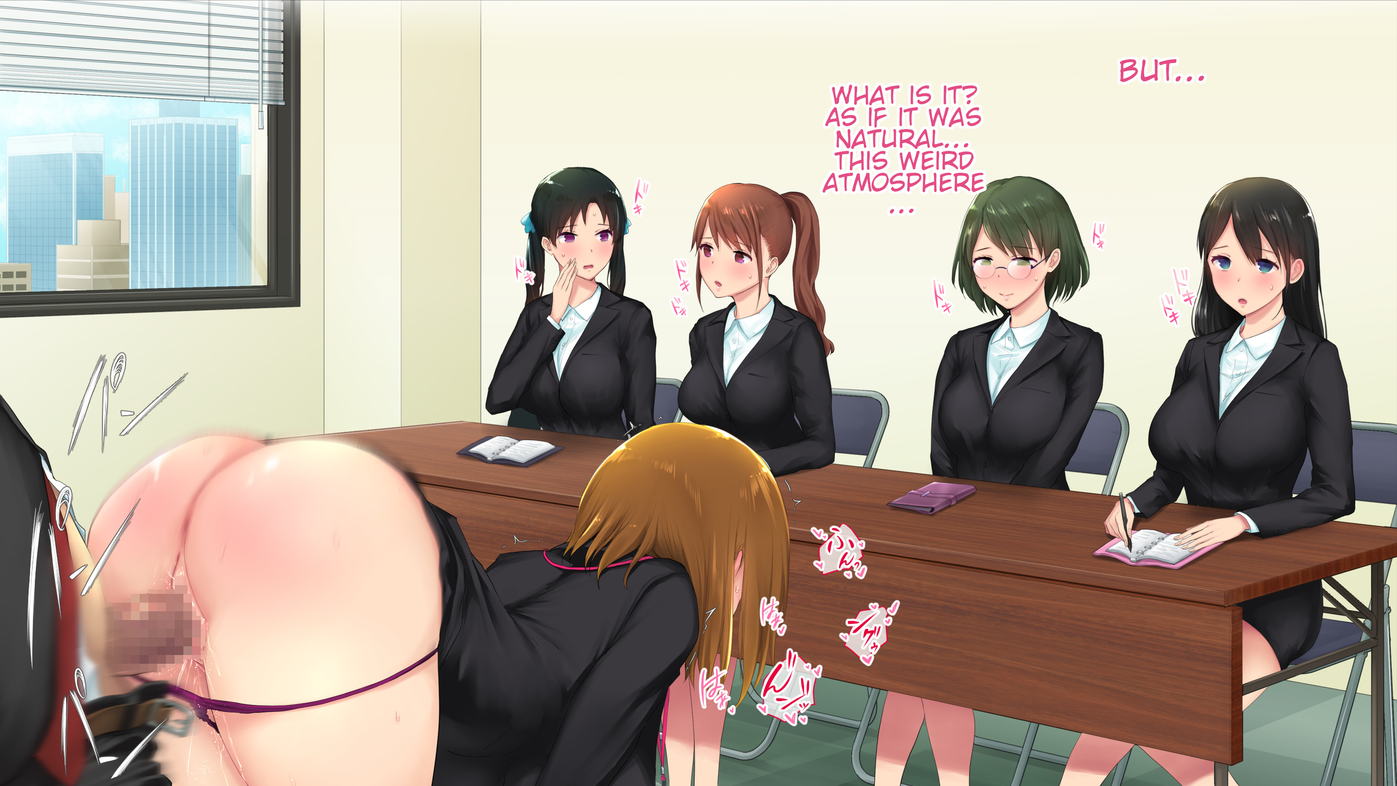 Oficina linda atada y follada como un onahole - Image 143