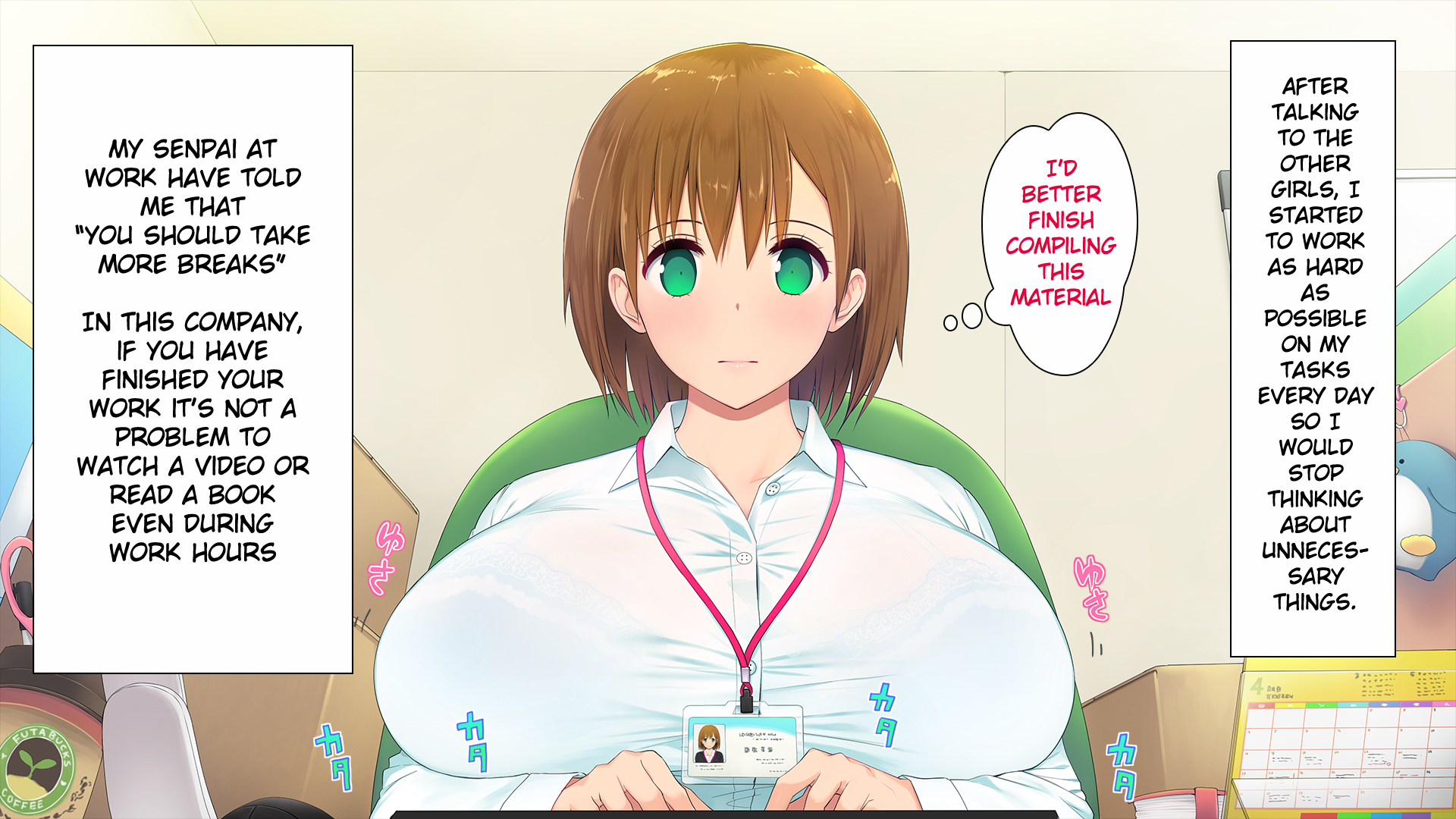 موظفة جديدة مثيرة تمارس الجنس الثلاثي في المكتب - Image 33