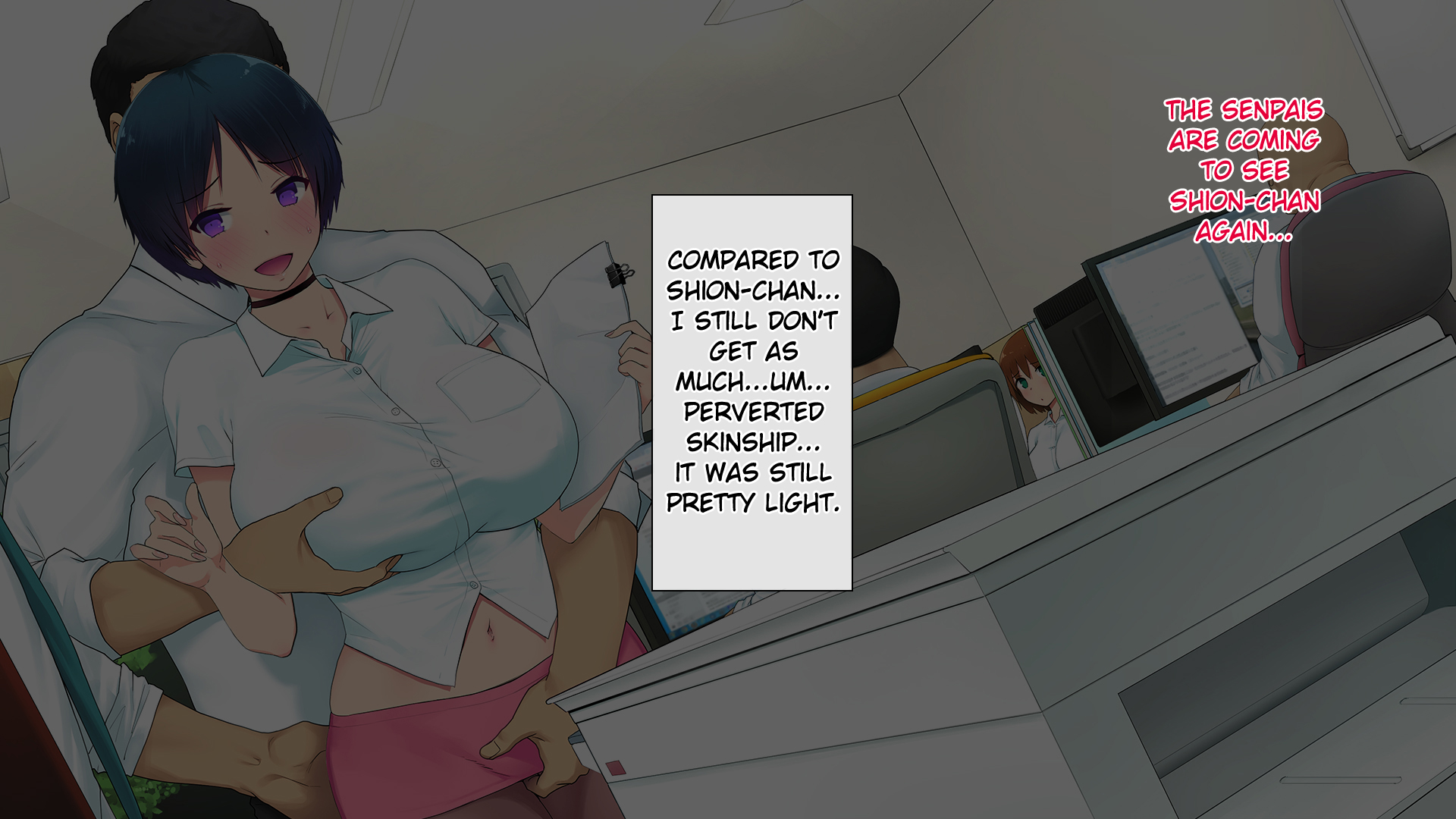 موظفة جديدة مثيرة تمارس الجنس الثلاثي في المكتب - Image 70