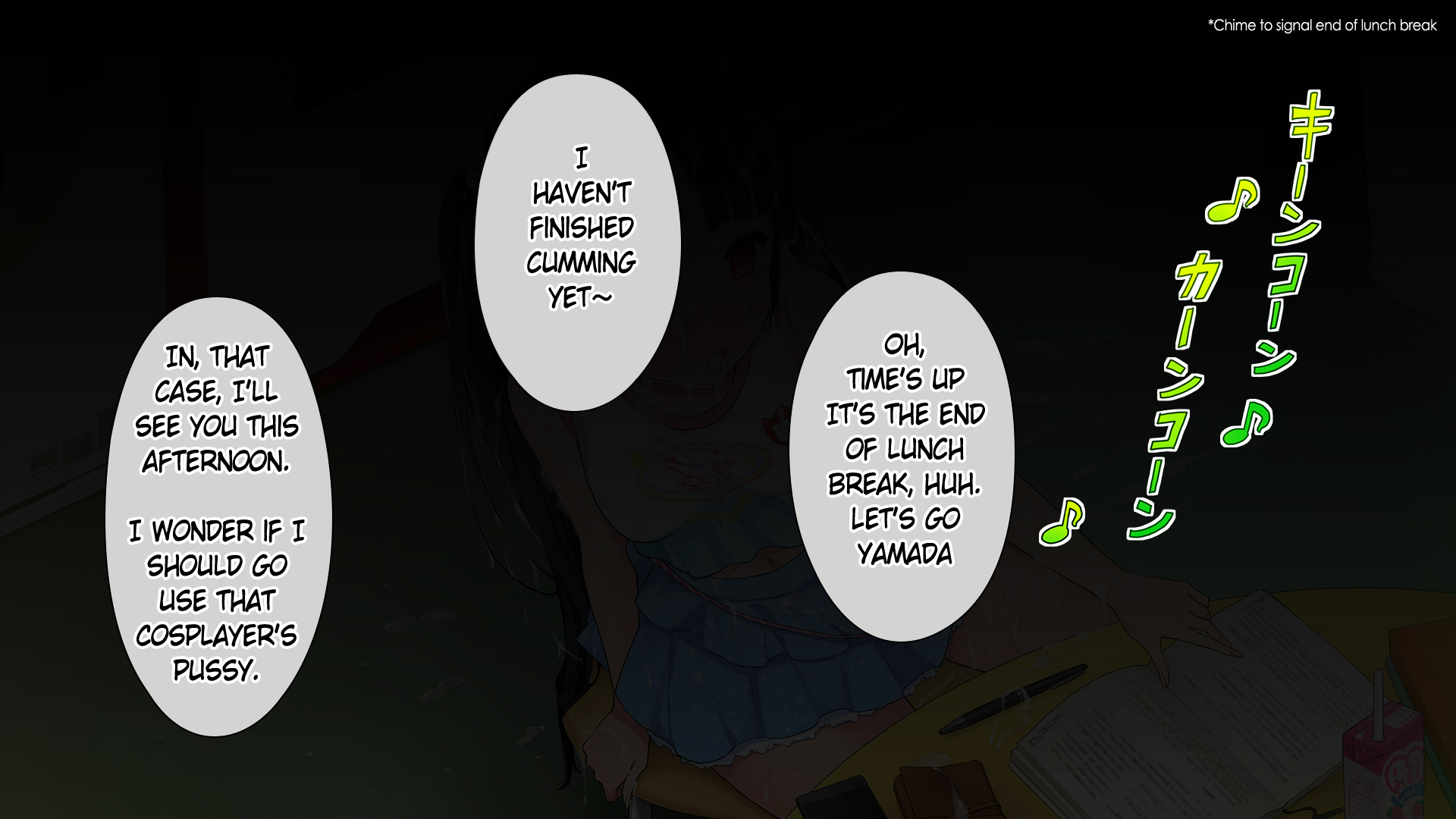 موظفة جديدة مثيرة تمارس الجنس الثلاثي في المكتب - Image 126