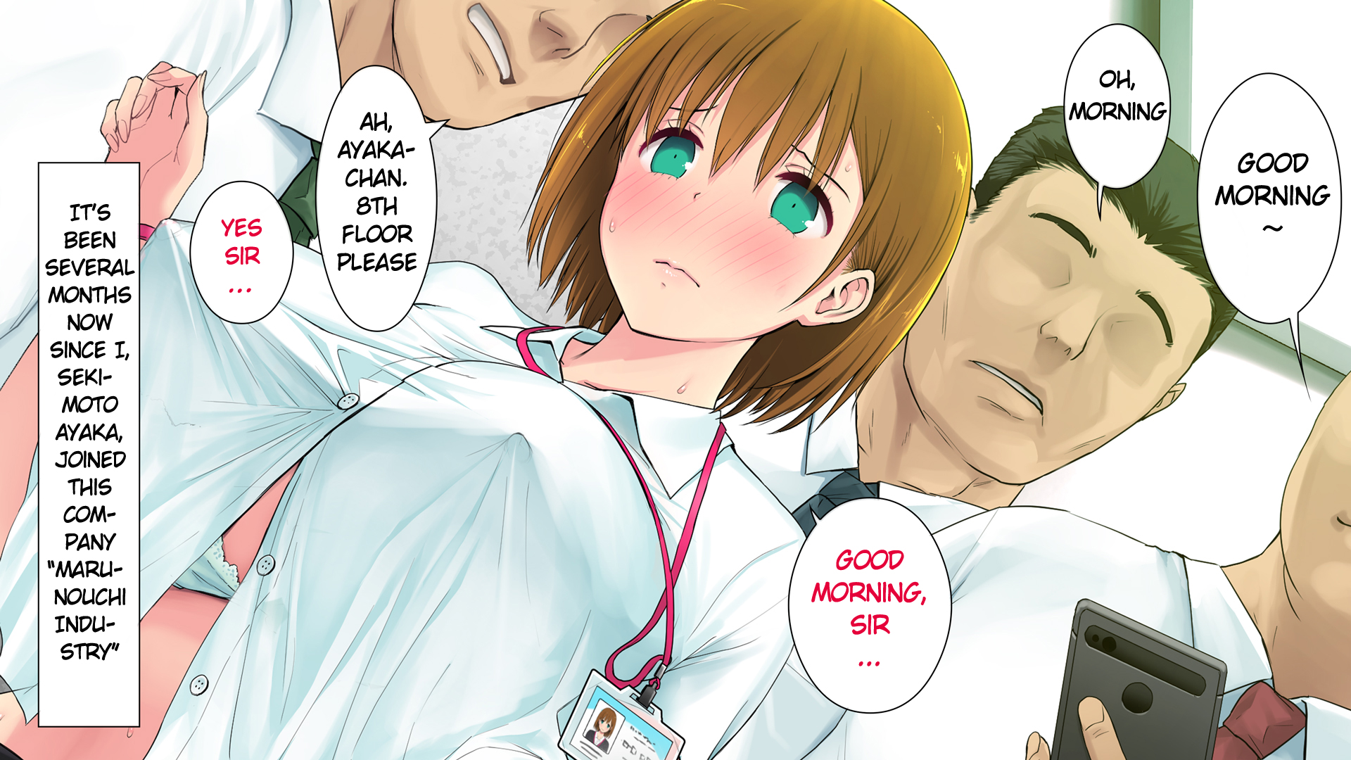 موظفة جديدة مثيرة تمارس الجنس الثلاثي في المكتب - Image 150