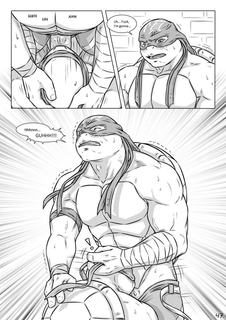 Sexe gay entre Raphaël et Léonardo dans TMNT 2014 - Image 6