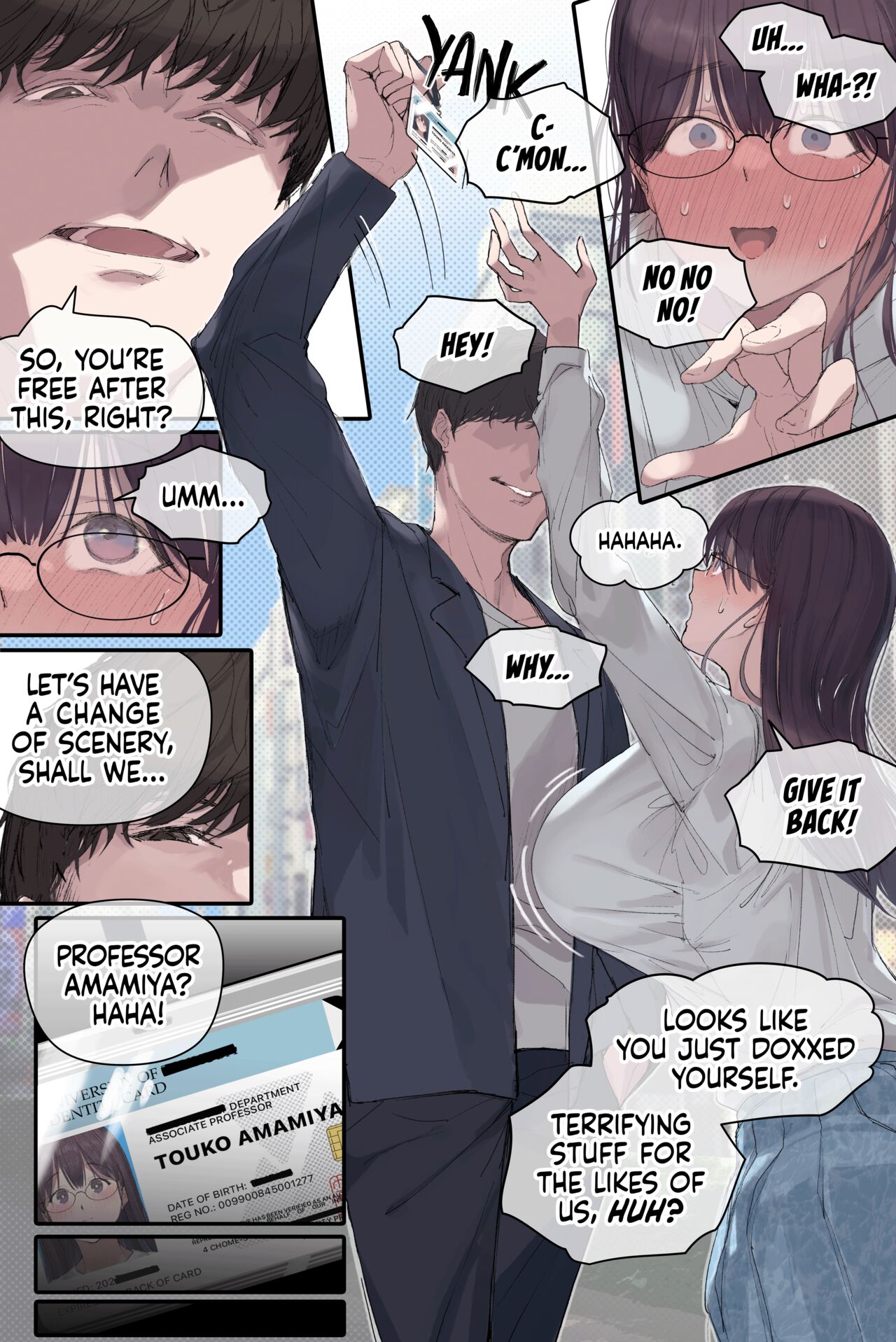 Heiße Ehefrau Professorin im Auto auf dem Campus gefickt - Image 22