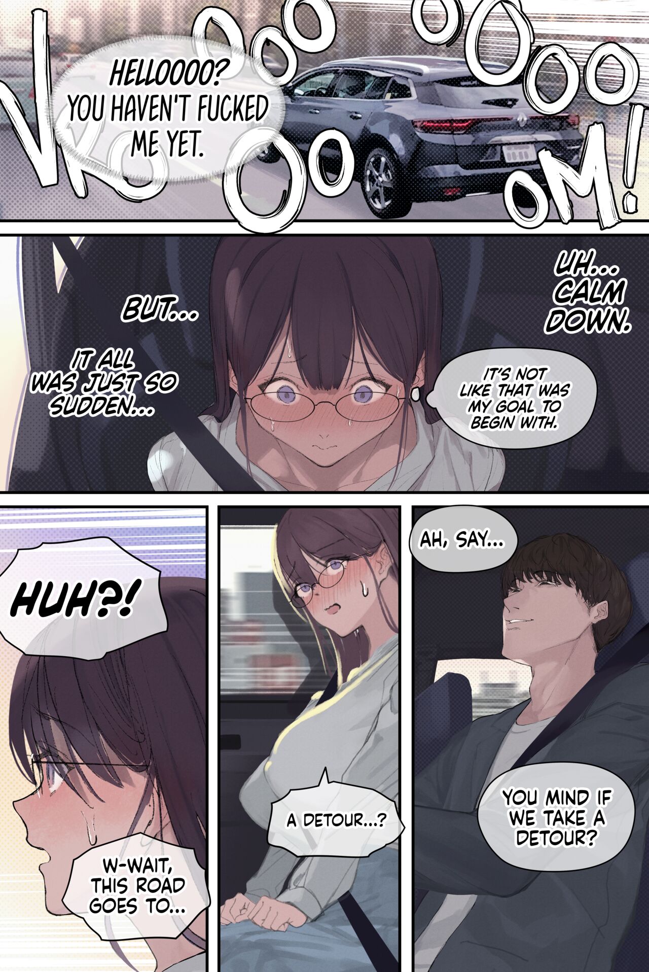 Heiße Ehefrau Professorin im Auto auf dem Campus gefickt - Image 42