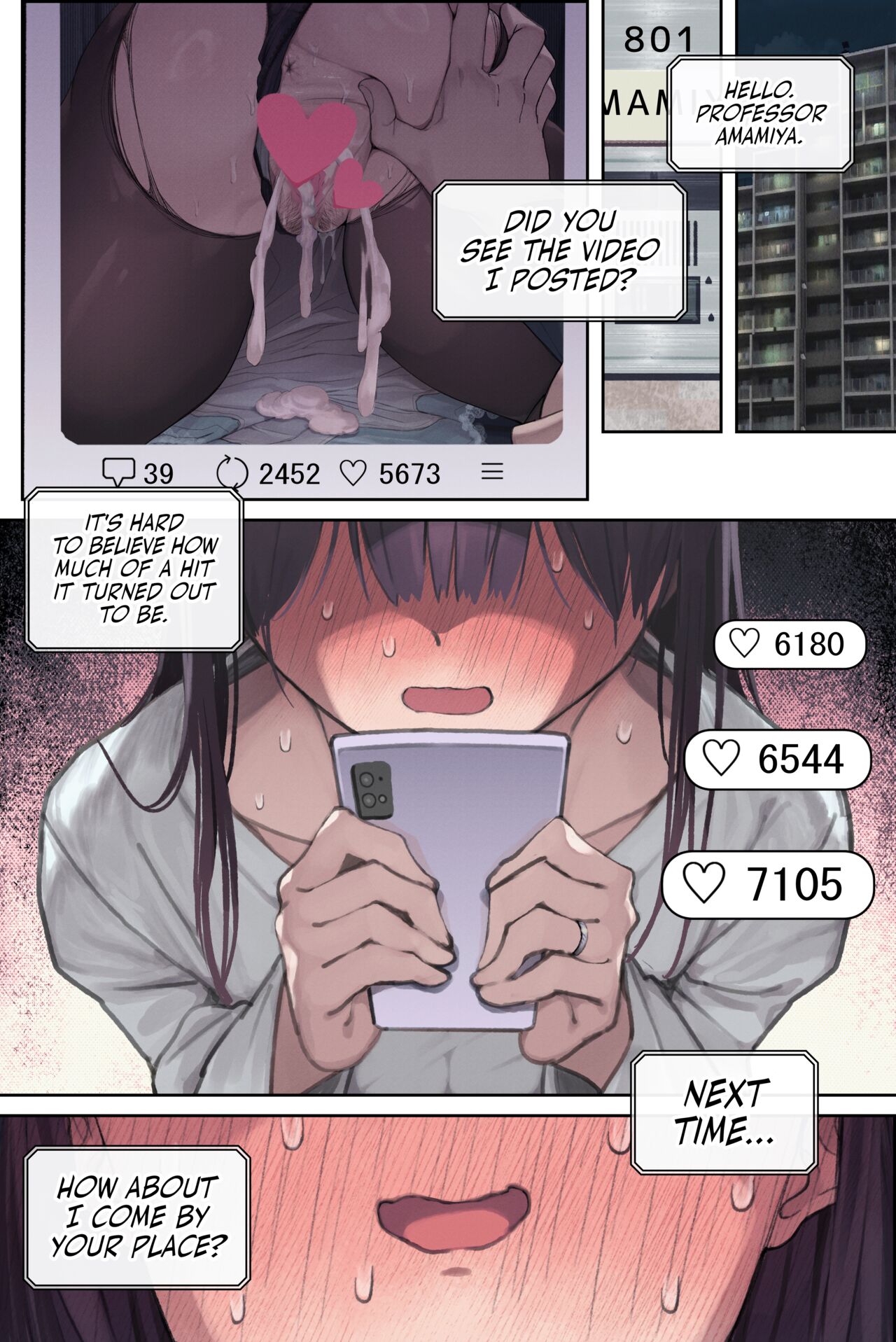 Heiße Ehefrau Professorin im Auto auf dem Campus gefickt - Image 56