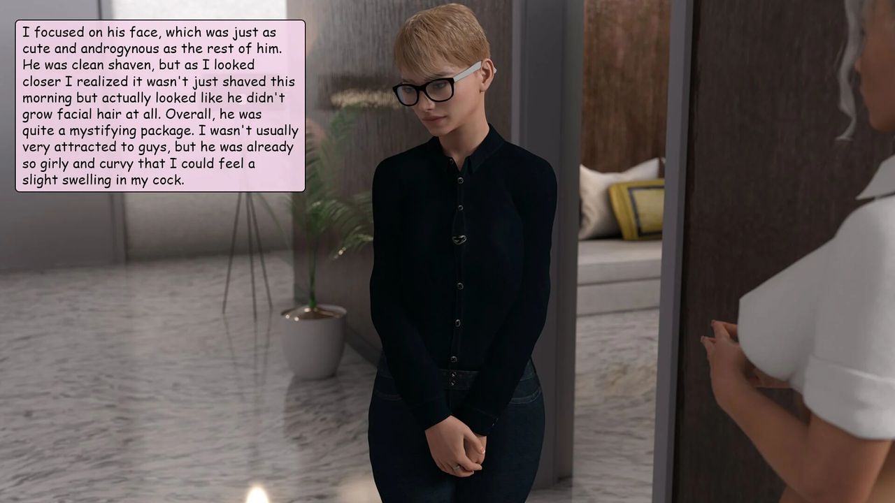 いたずらなふぇむ坊やがシャワーで巨大ふたなちんぽで噎む - Image 33