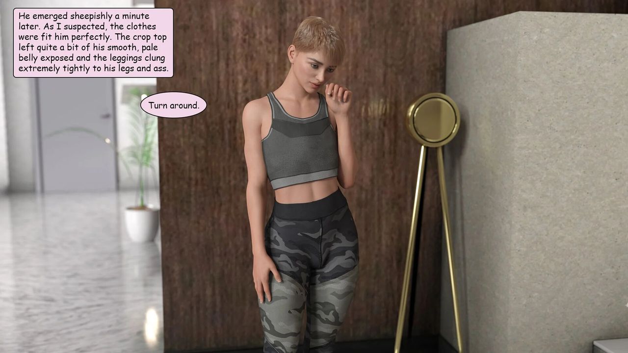 いたずらなふぇむ坊やがシャワーで巨大ふたなちんぽで噎む - Image 50