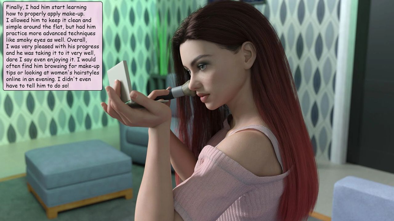 いたずらなふぇむ坊やがシャワーで巨大ふたなちんぽで噎む - Image 82