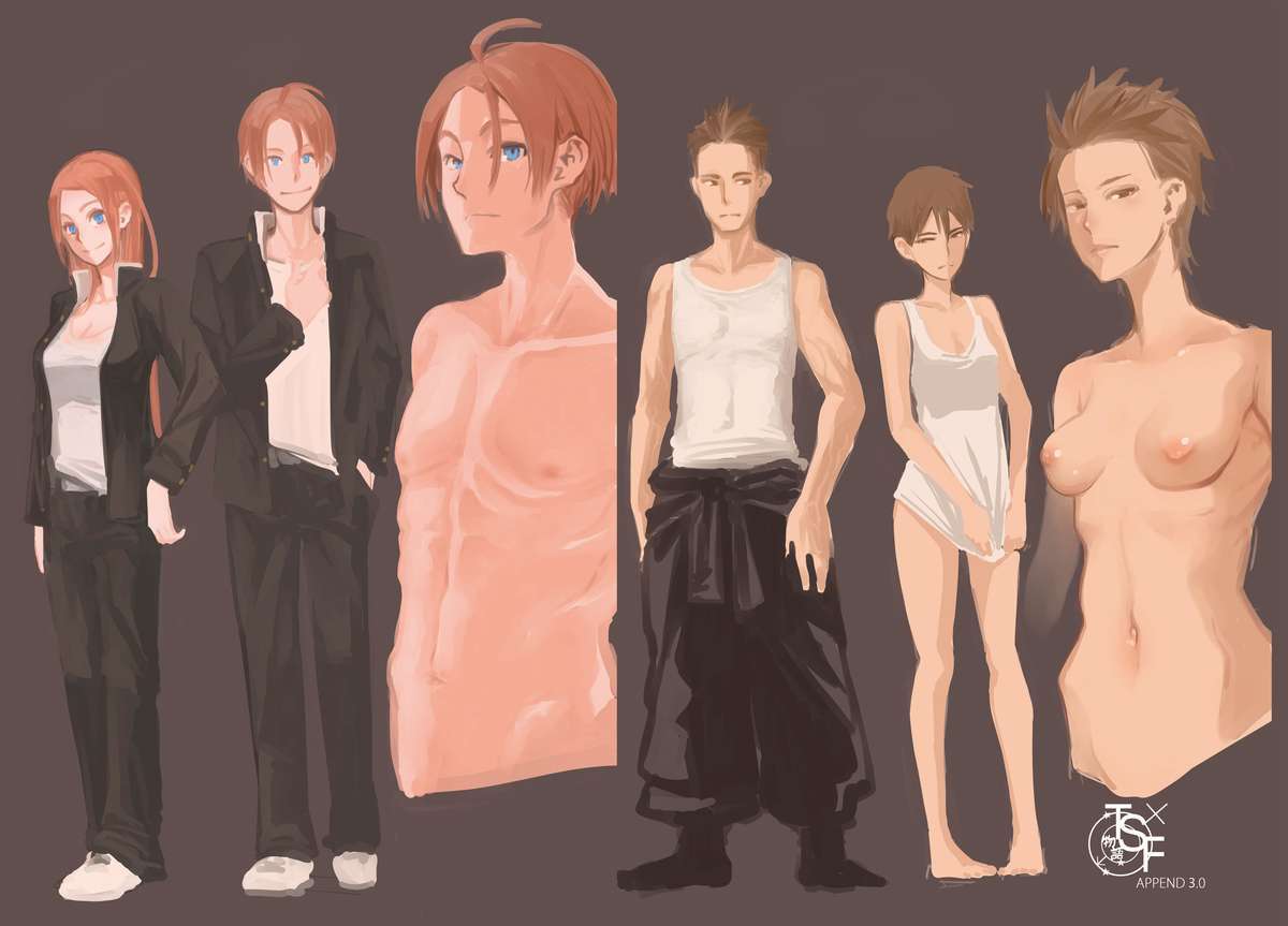 Geschichte von TSF-Schlampe im Hentai-Gangbang - Image 4