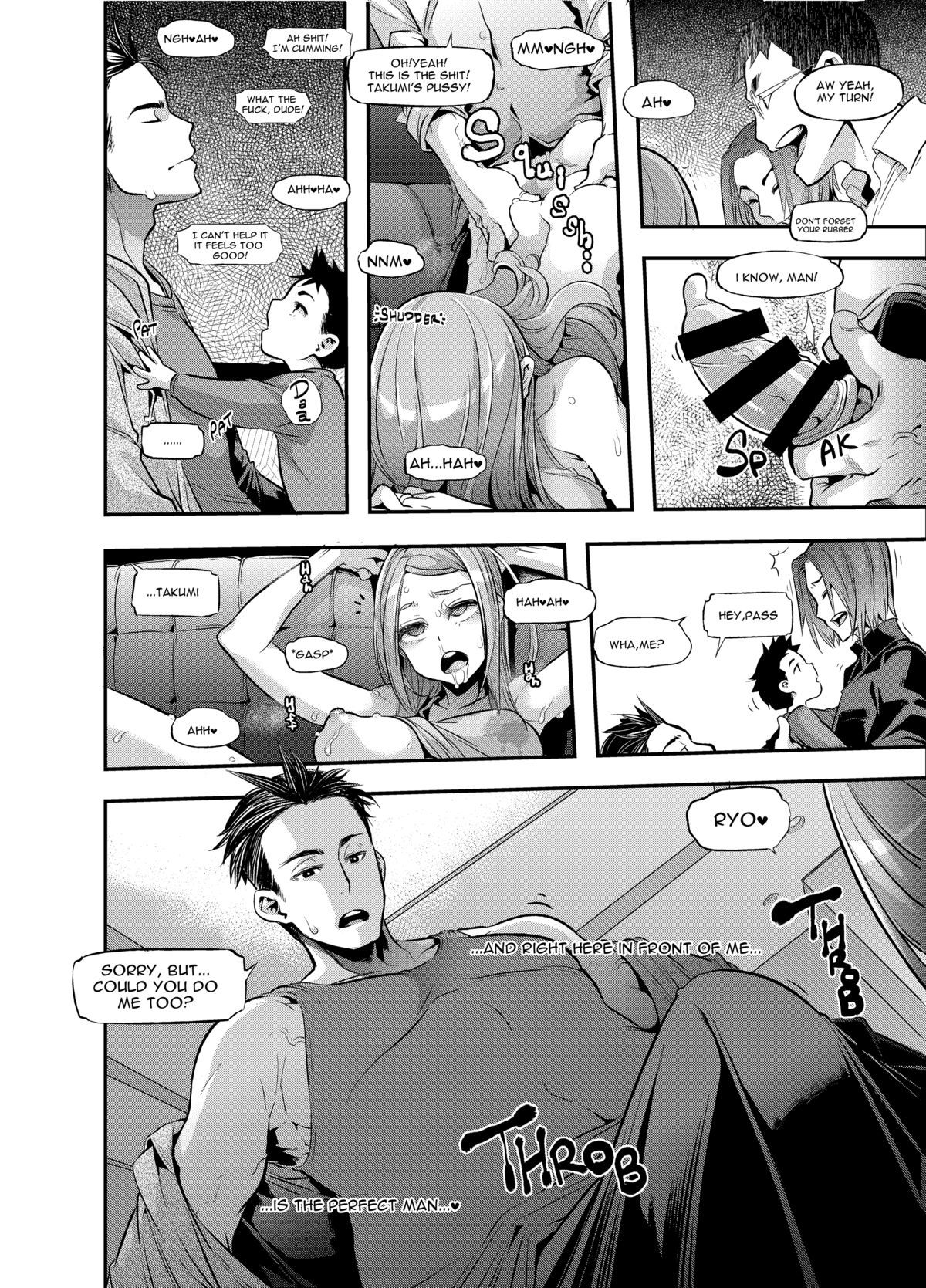 Geschichte von TSF-Schlampe im Hentai-Gangbang - Image 20