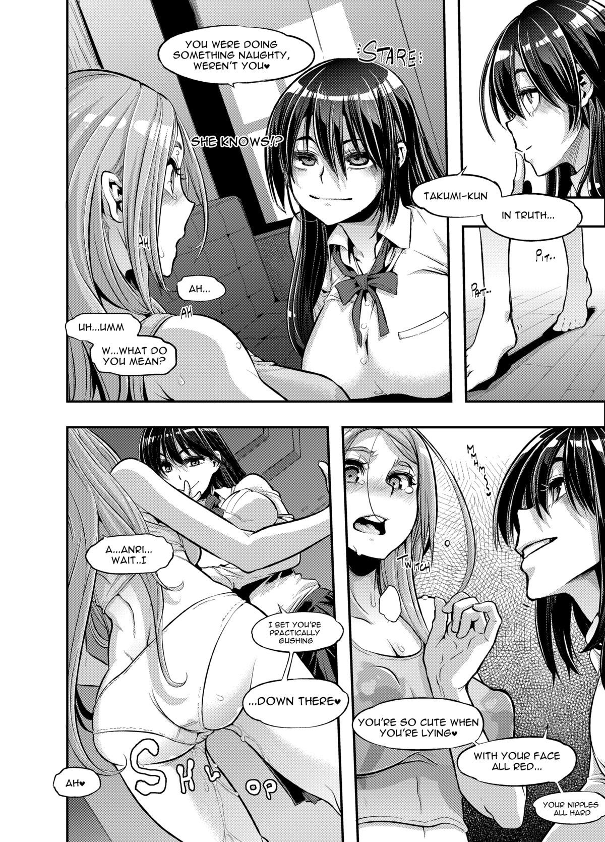 Geschichte von TSF-Schlampe im Hentai-Gangbang - Image 30