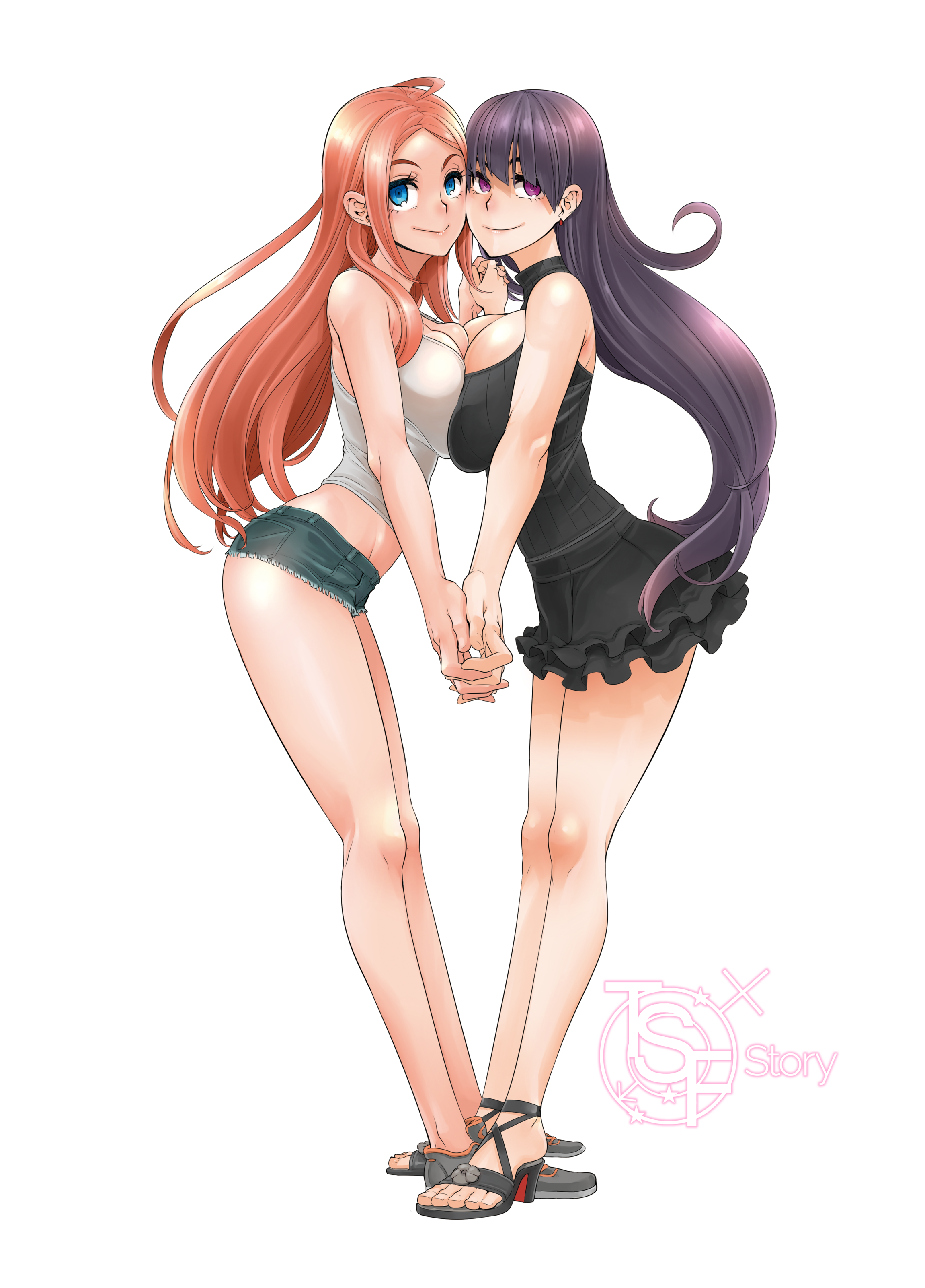 Fille futanari écrase un énorme pénis dans une chatte étroite - Image 3