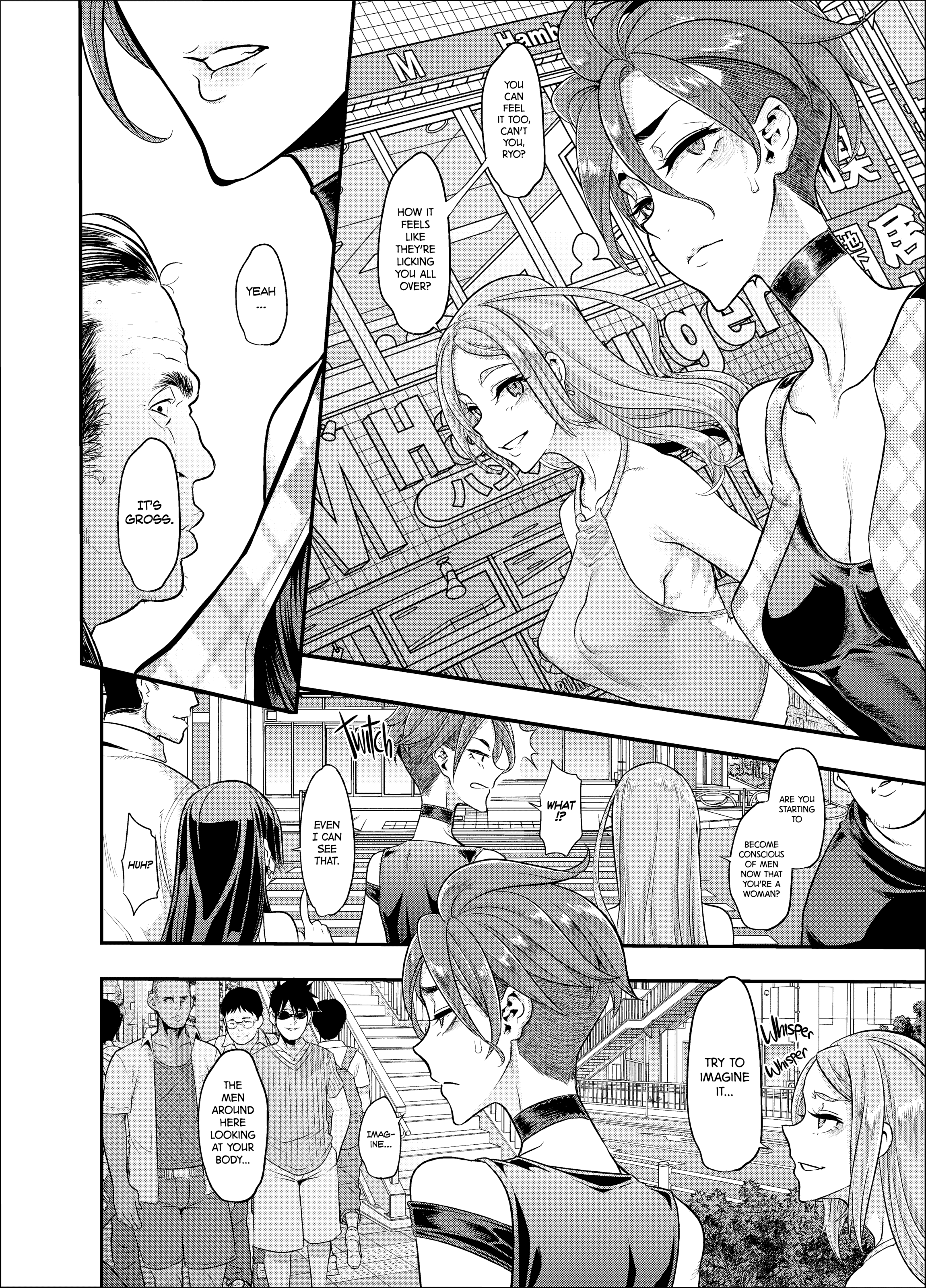 Fille futanari écrase un énorme pénis dans une chatte étroite - Image 50