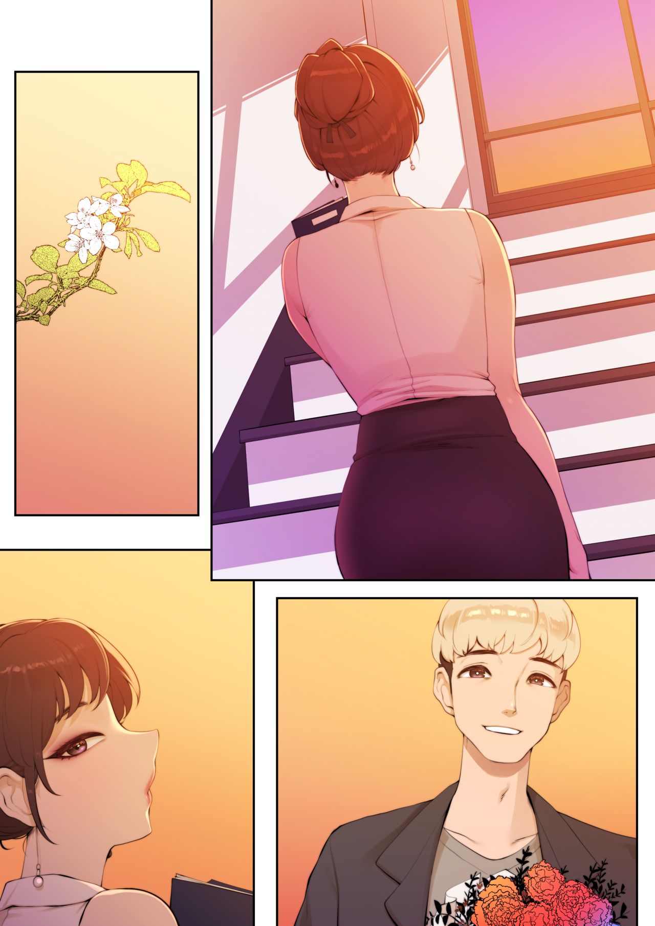 उग्र कॉलेज छात्र बार-बार बड़े स्तों वाली शिक्षिका में चरम सुख पाता है - Image 35