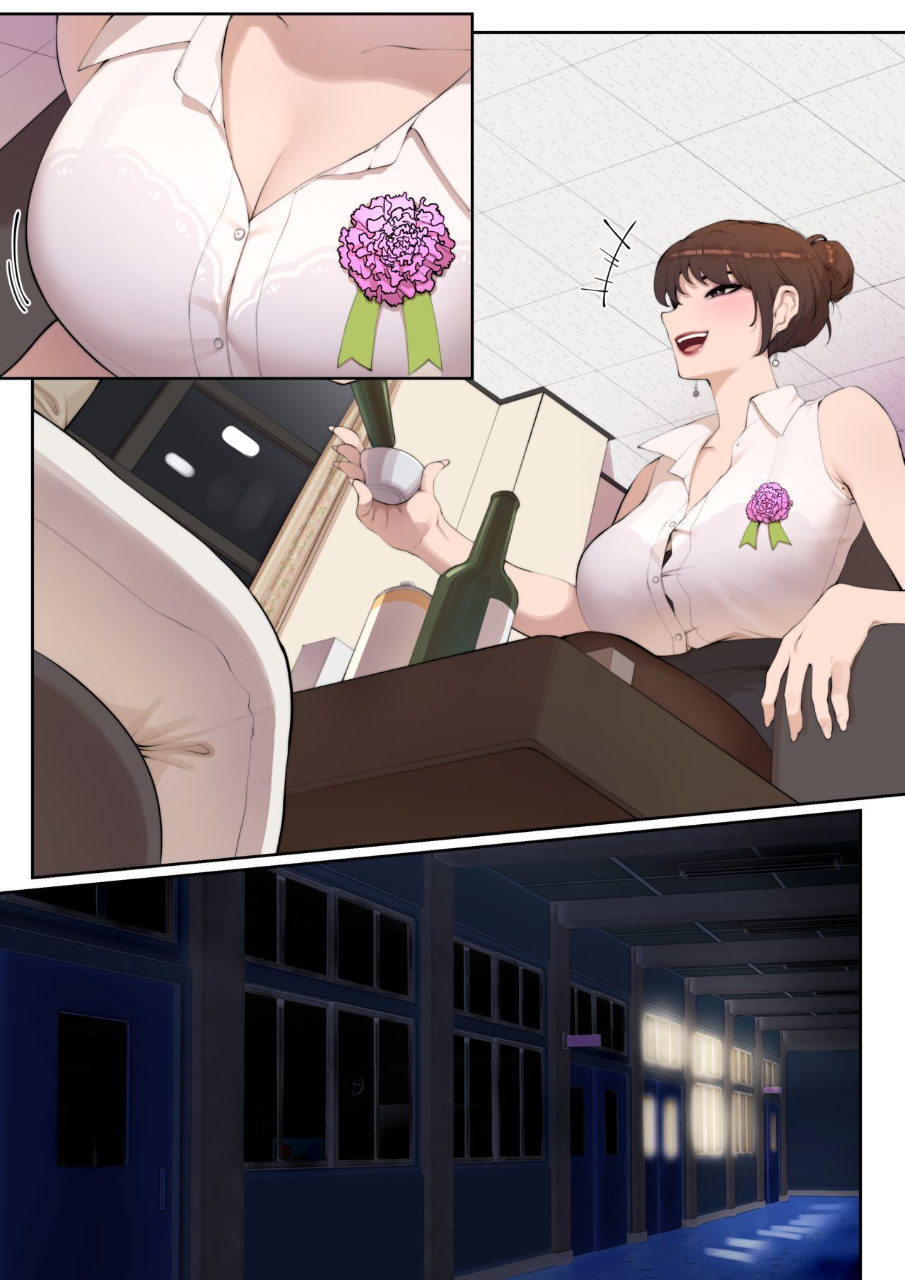 उग्र कॉलेज छात्र बार-बार बड़े स्तों वाली शिक्षिका में चरम सुख पाता है - Image 36